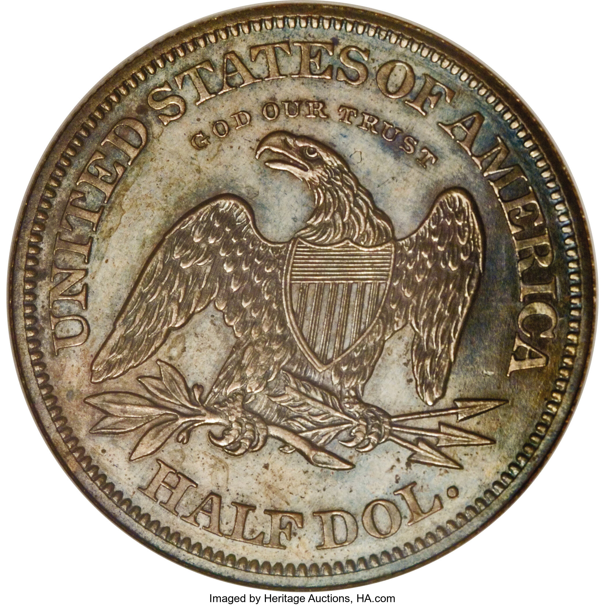 1863 P50c Copper, J-341 PR RB PR65 RB thumbnail 7
