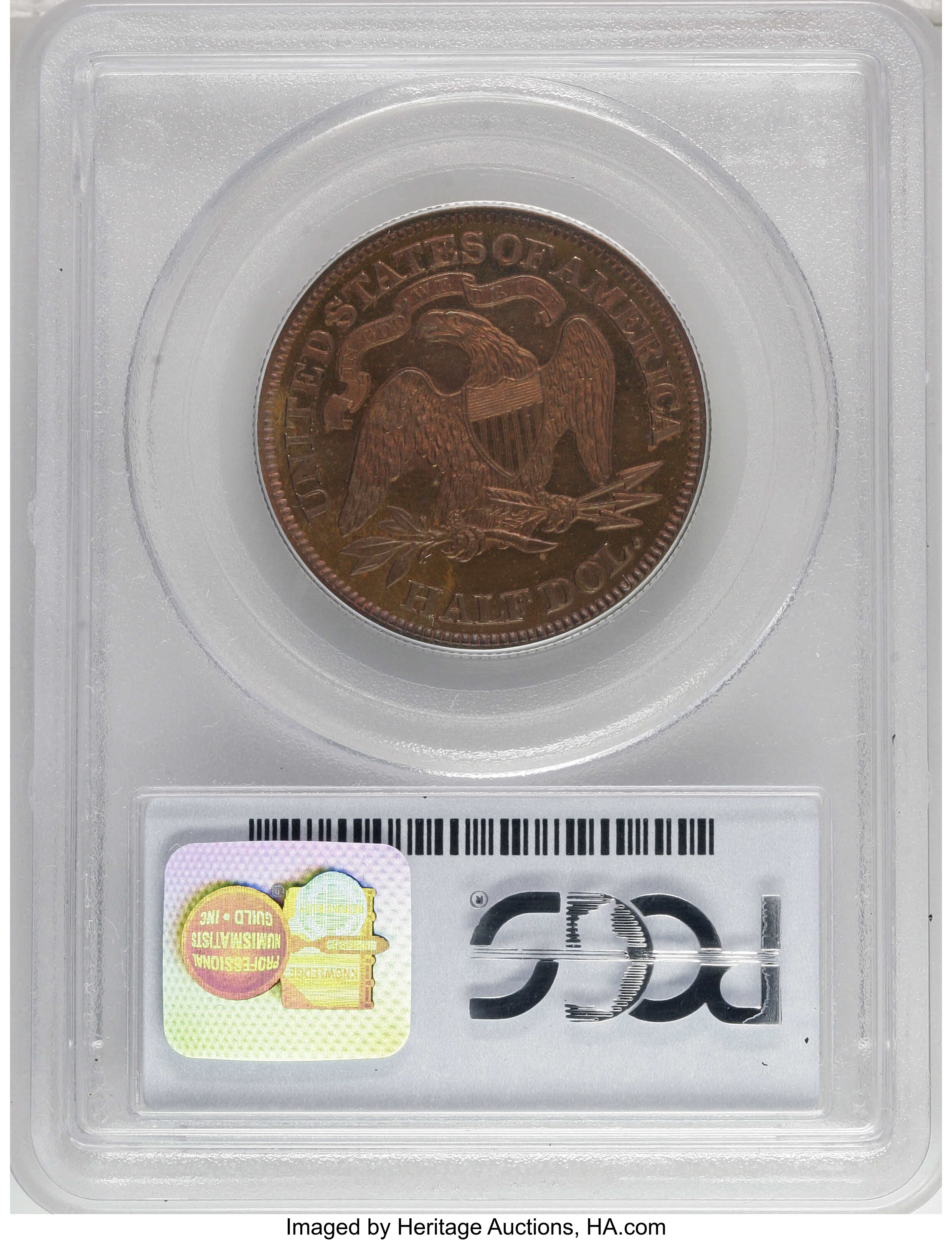 1865 P50c Copper, J-430 PR RB PR65 RB thumbnail 15