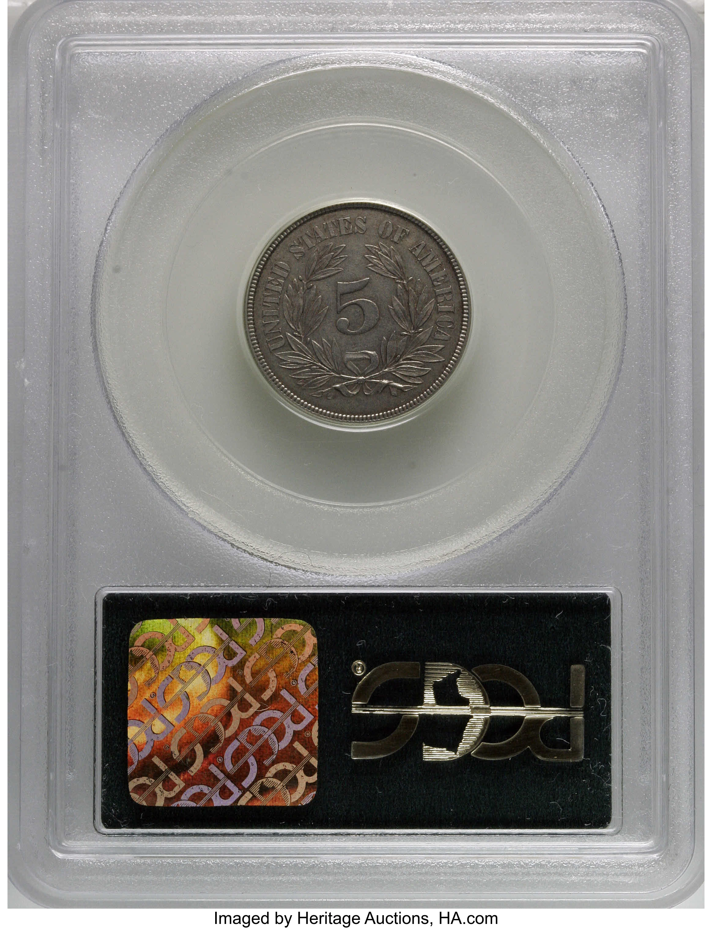 1866 P5c Nickel, J-470 PR thumbnail 11