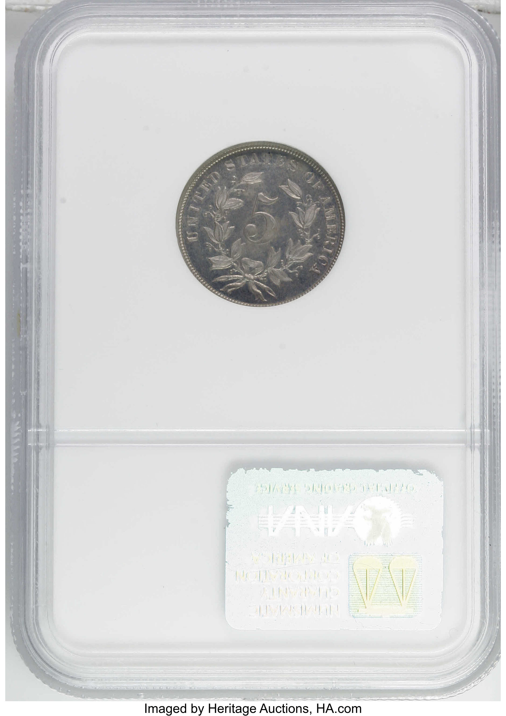 1866 P5c Nickel, J-481 PR thumbnail 9