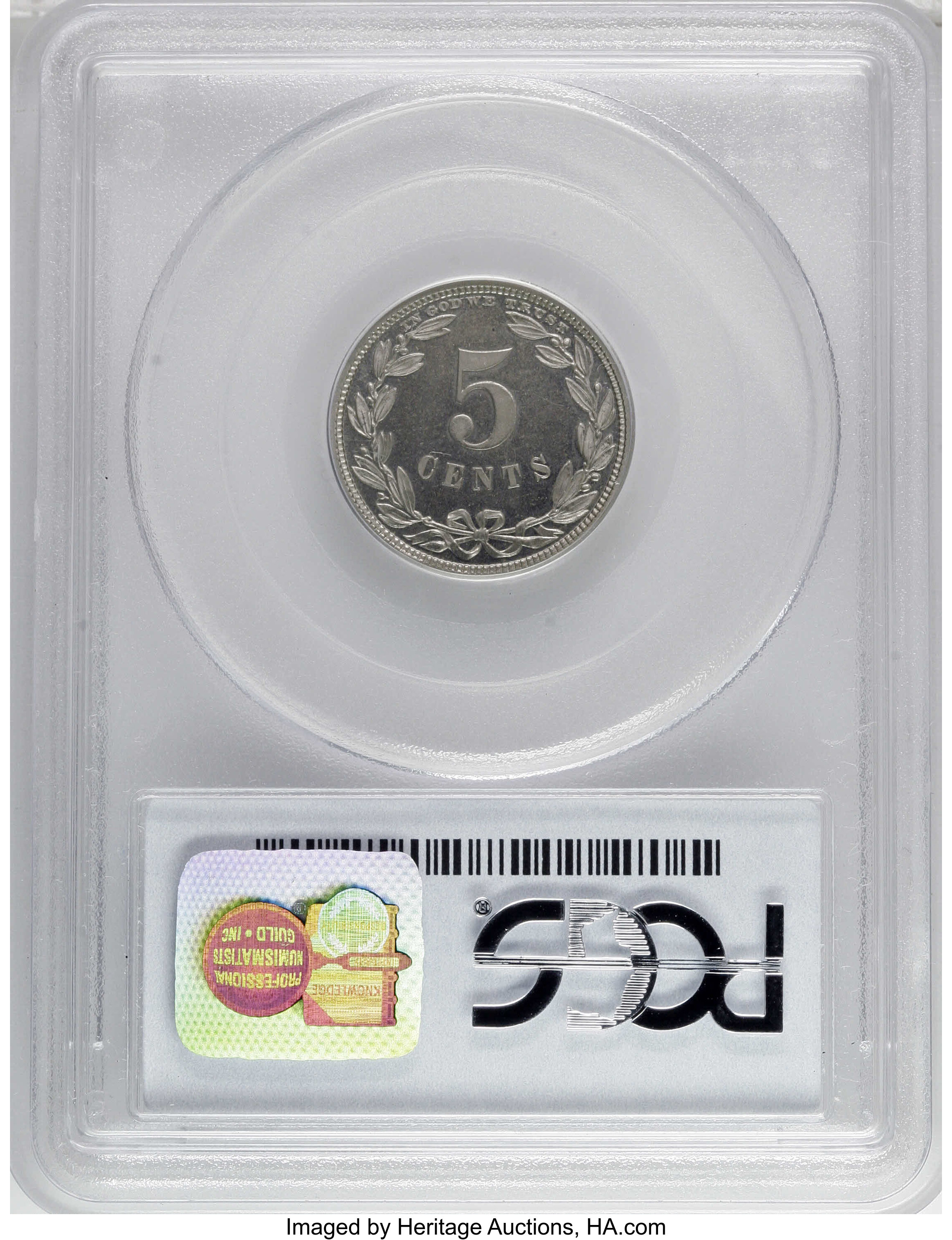 1867 P5c Nickel, J-570 PR thumbnail 17