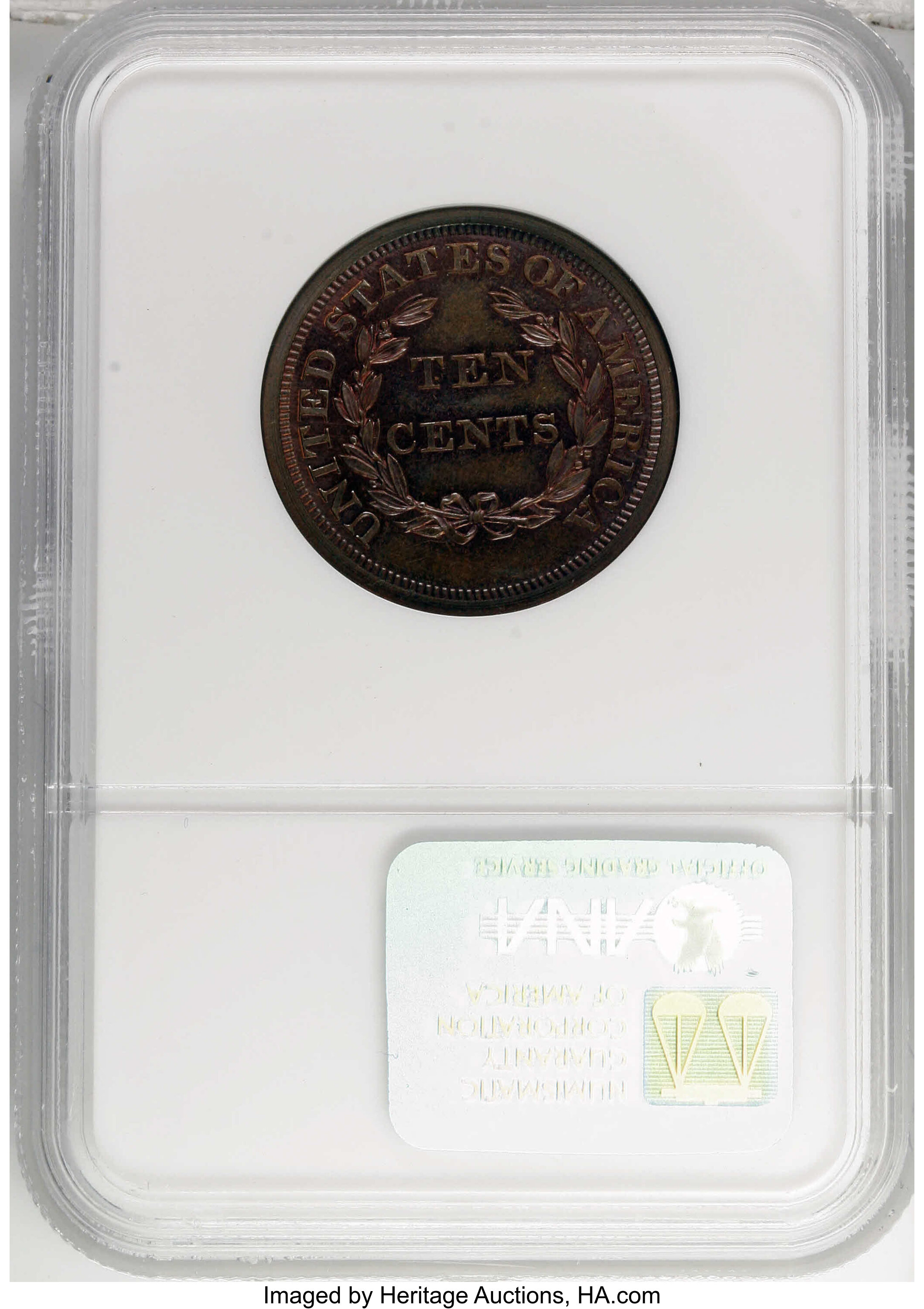 1868 P10c Copper, J-648 PR BN thumbnail 15