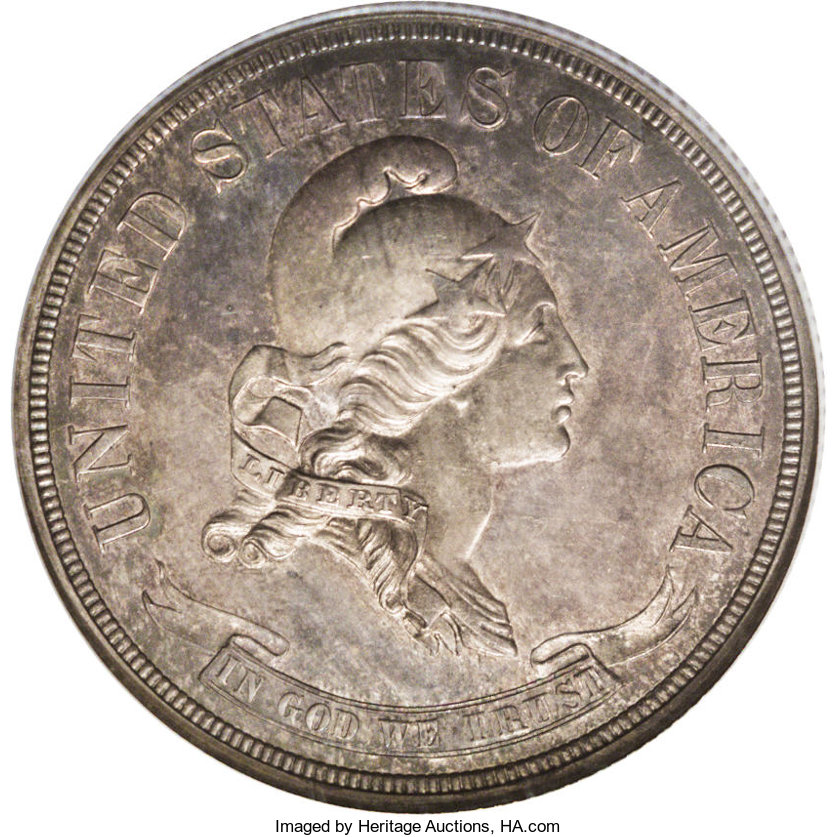 1869 P50c Silver, J-742 PR60 CAC thumbnail 23