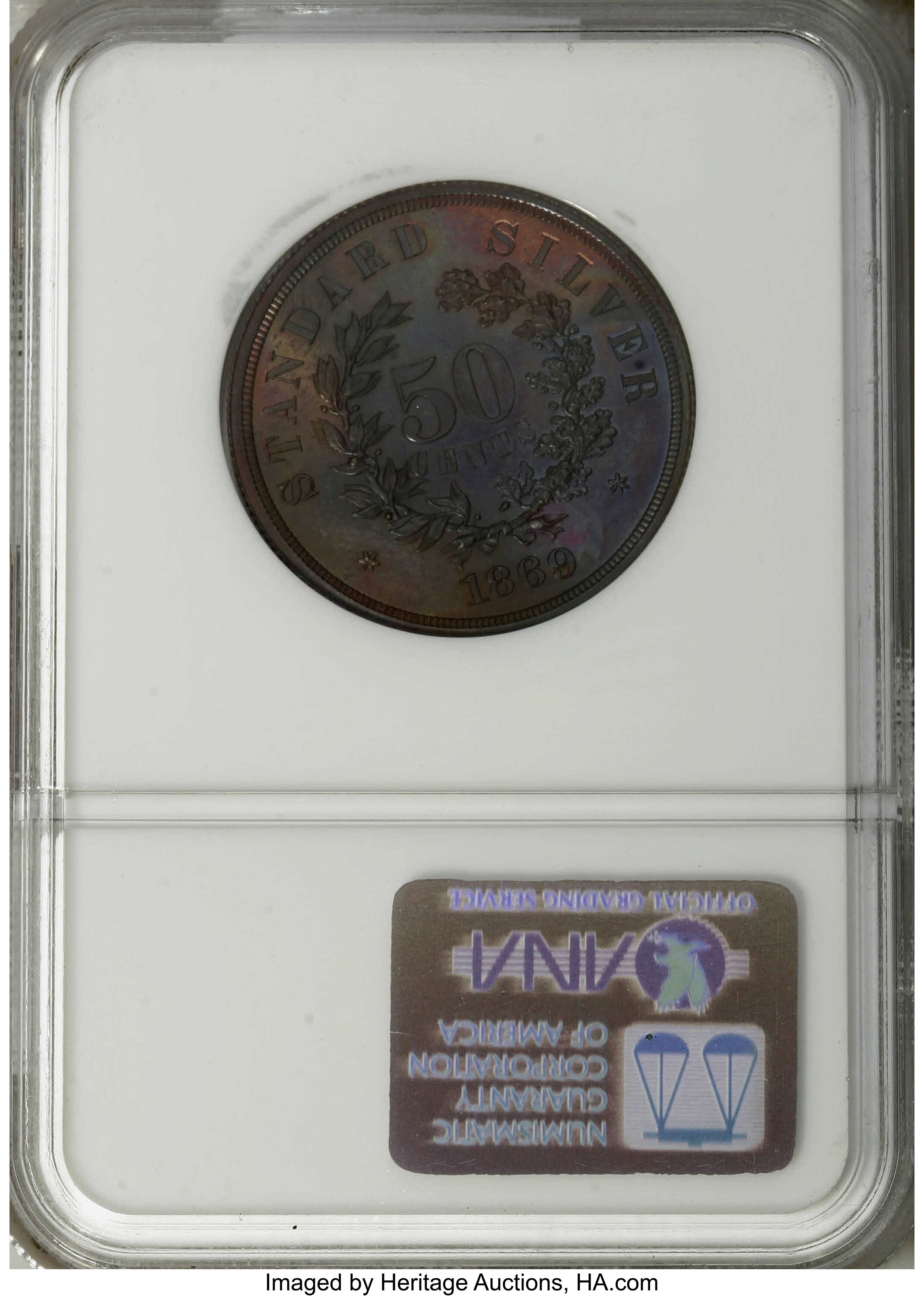 1869 P50c Copper, J-756 PR RB thumbnail 6