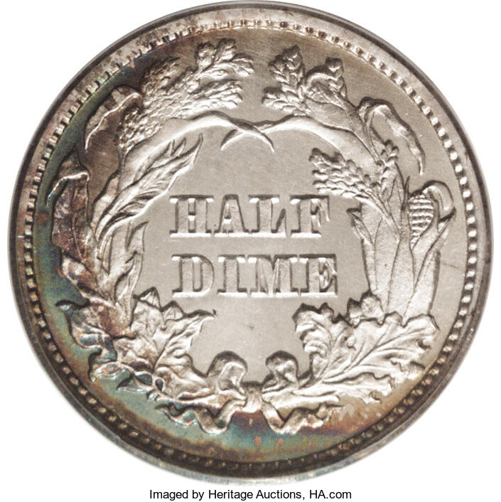 1870 PH10c Silver, J-816 PR thumbnail 3