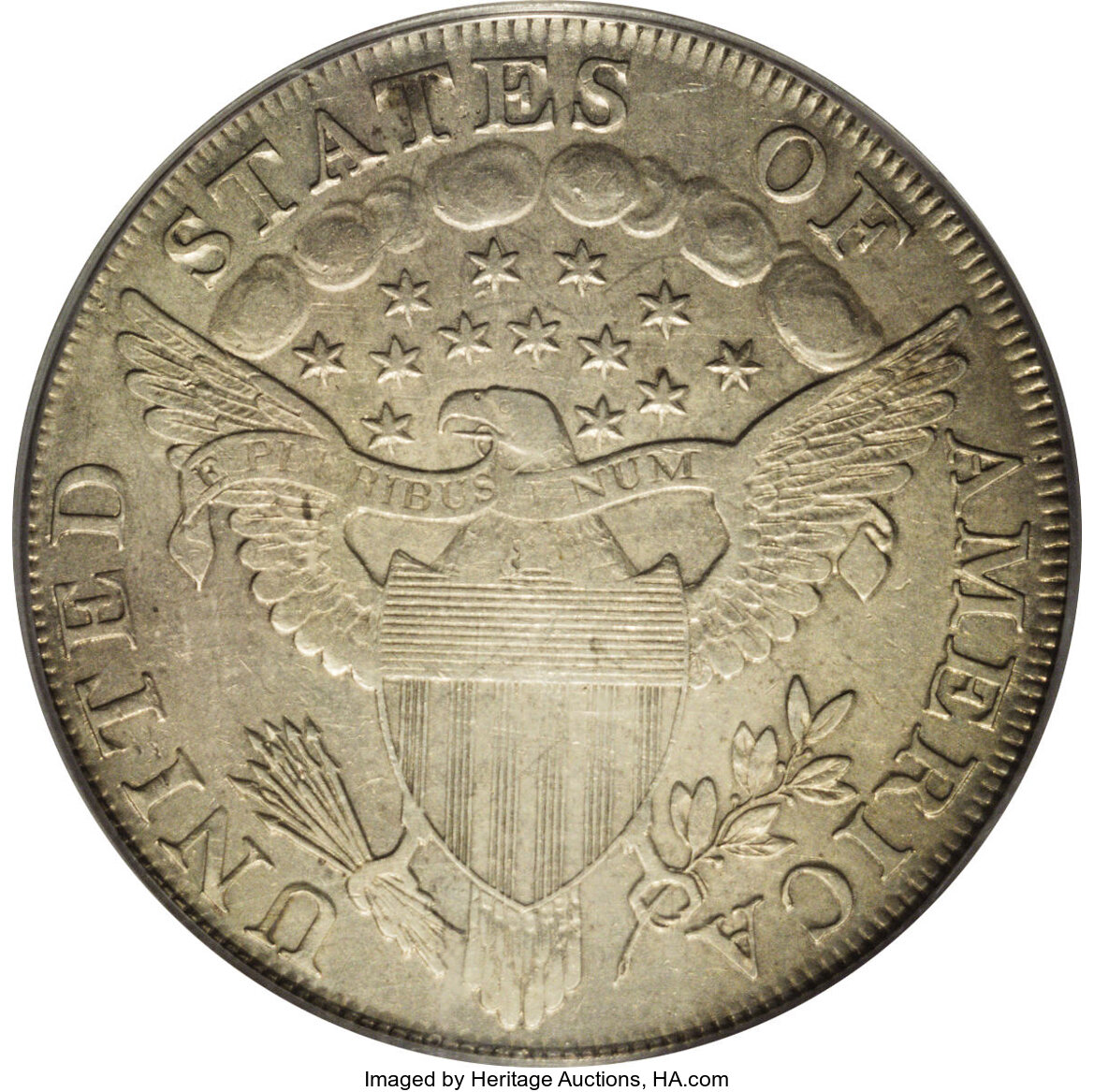1798 $1  Large Eagle, Knob 9 MS thumbnail 20