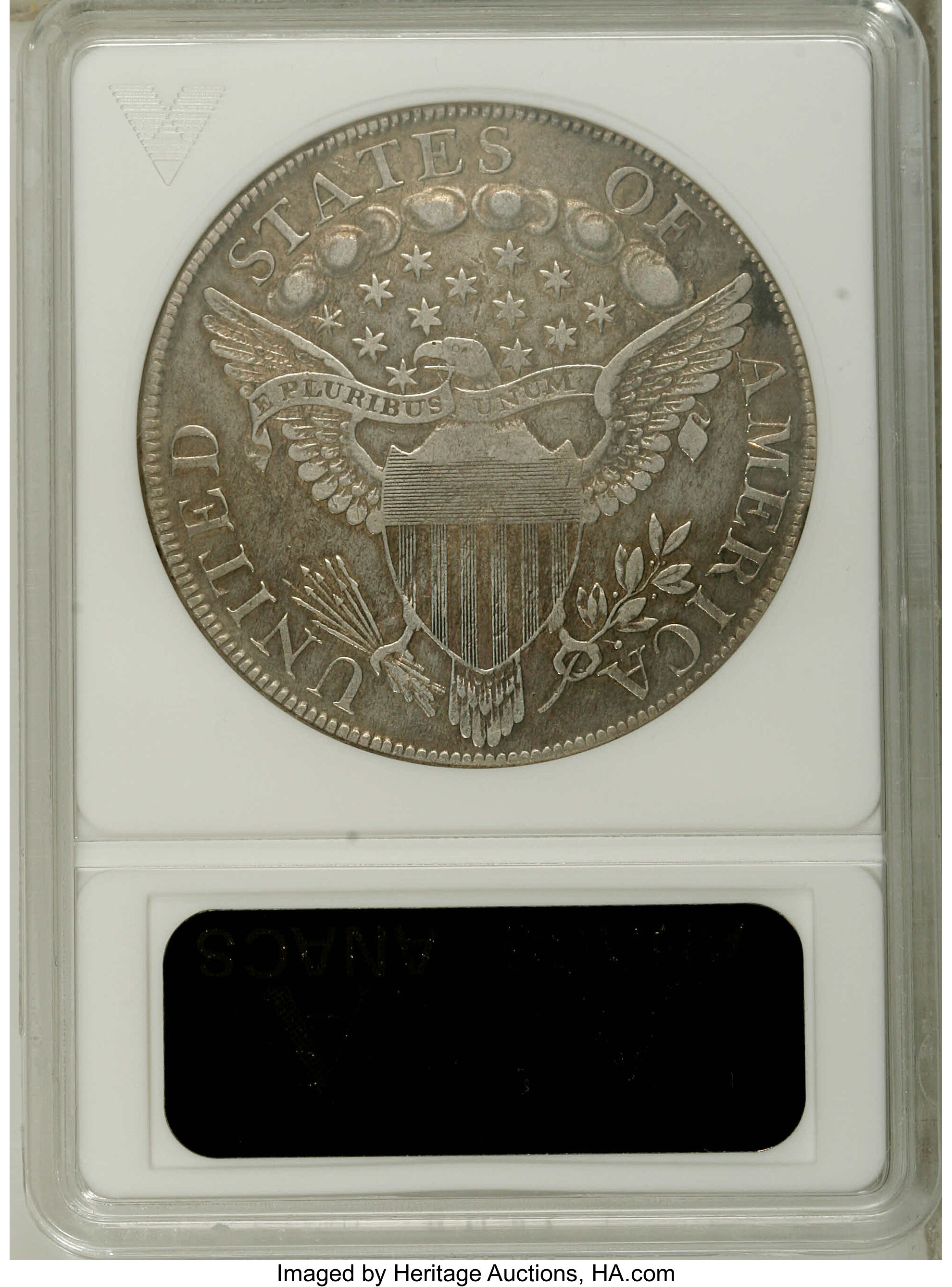 1798 $1  Large Eagle, 5 Vertical Lines MS thumbnail 15