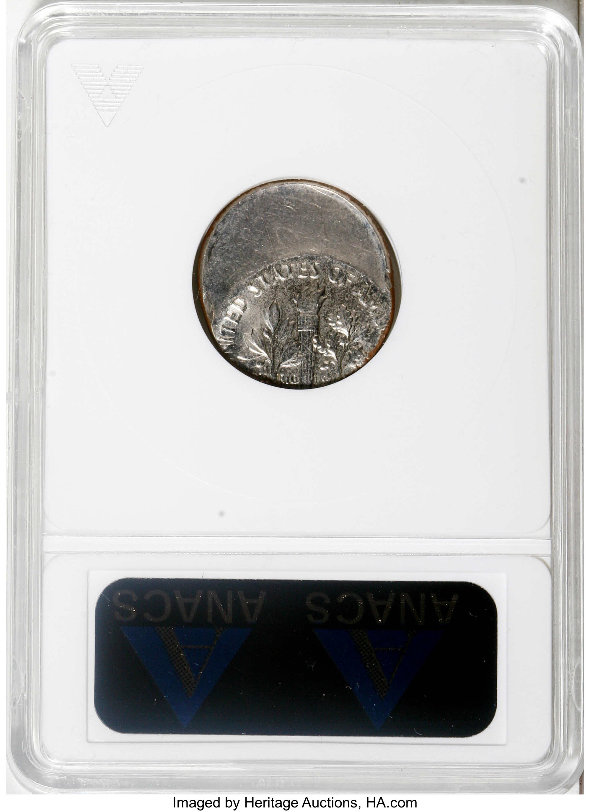 1971-D 10c MS60 thumbnail 4