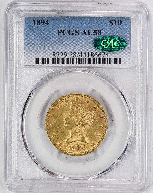 1894 $10 VF30 thumbnail 21