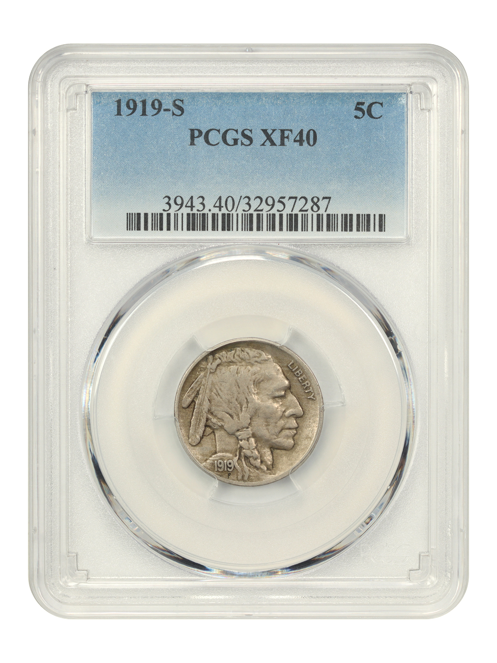 1919-S 5c VG10 CAC thumbnail 23