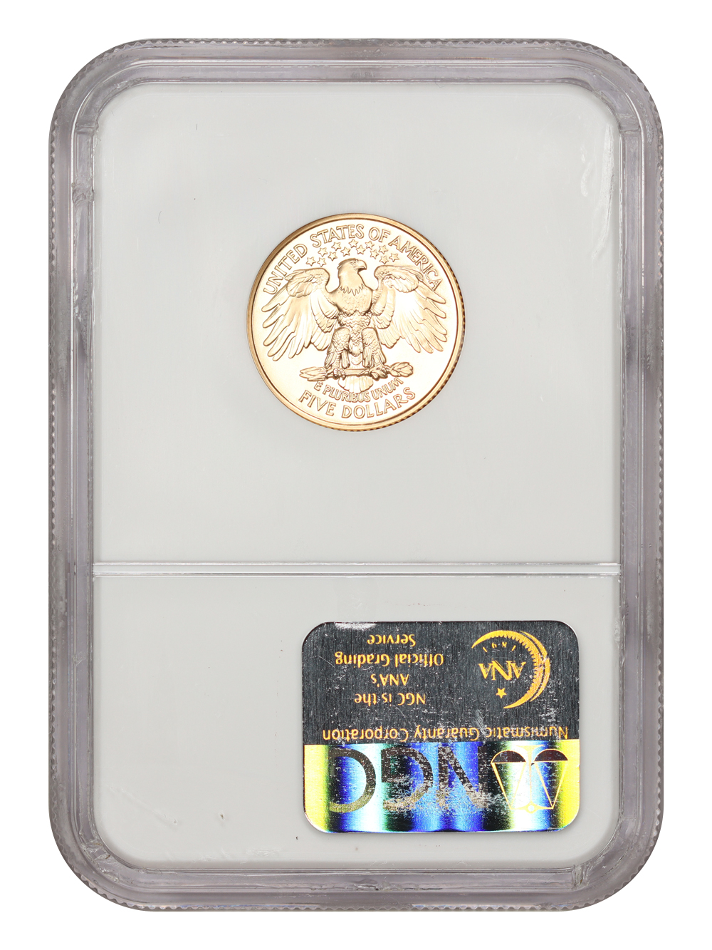 1999-W G$5  Washington's Death Bicentennial MS70 thumbnail 9