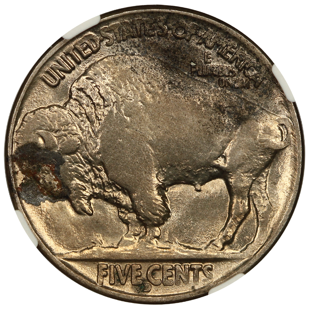 1916-D 5c MS60 thumbnail 2
