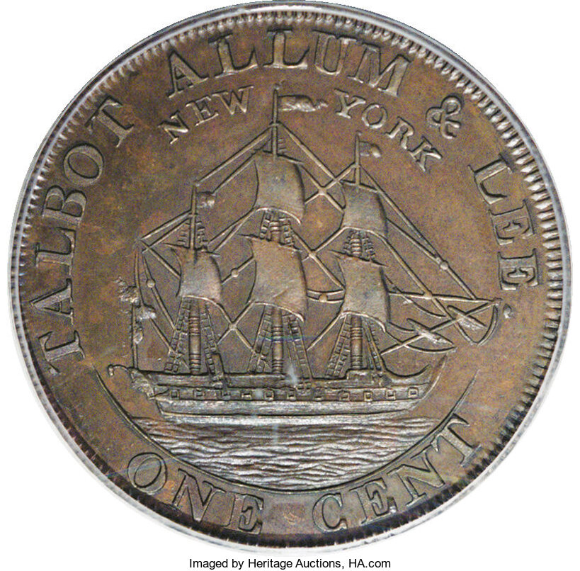1794 Cent Talbot, Allum & Lee, NEW YORK PR BN thumbnail 19