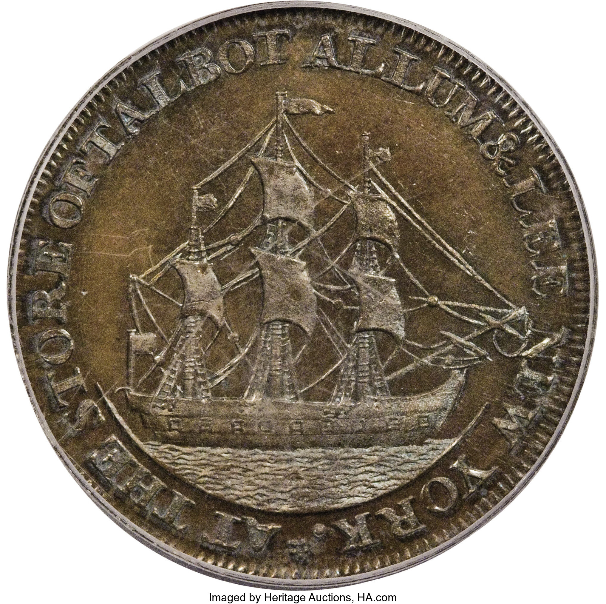 1795 Cent Talbot, Allum & Lee PR BN thumbnail 13