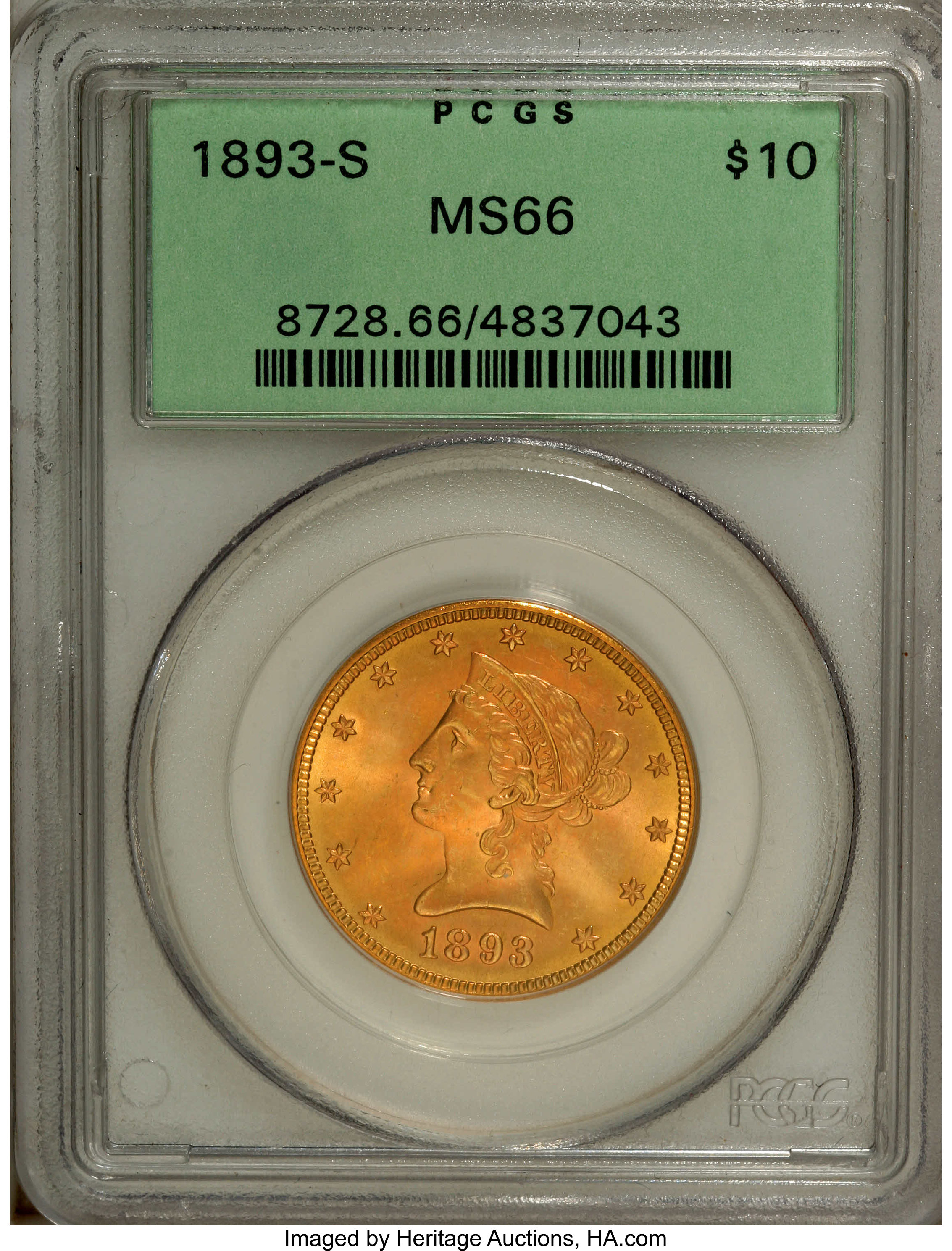 1893-S $10 MS65 thumbnail 11