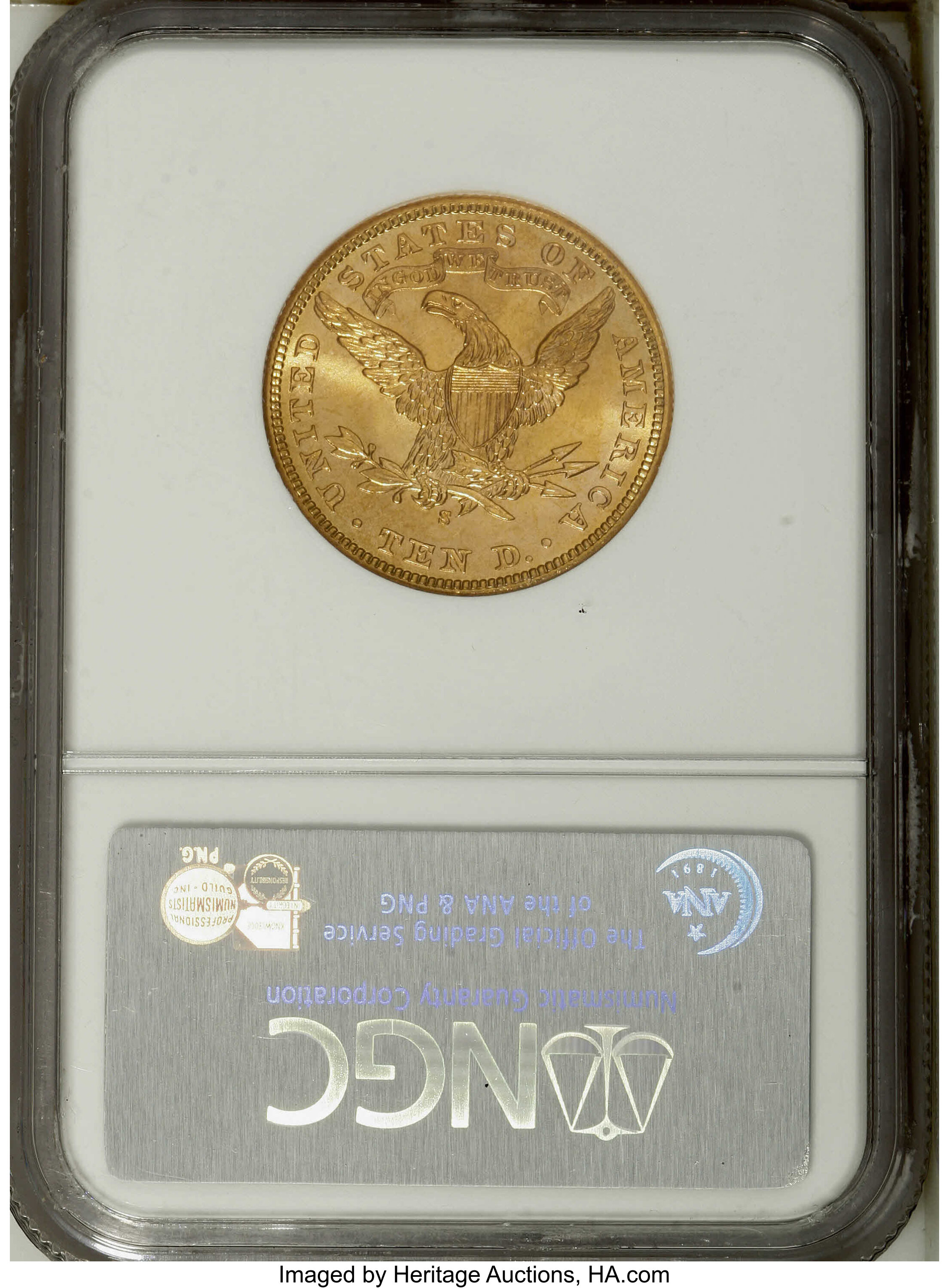 1907-S $10 MS66 thumbnail 6