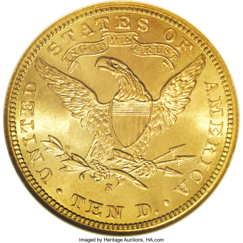1907-S $10 MS66 thumbnail 7