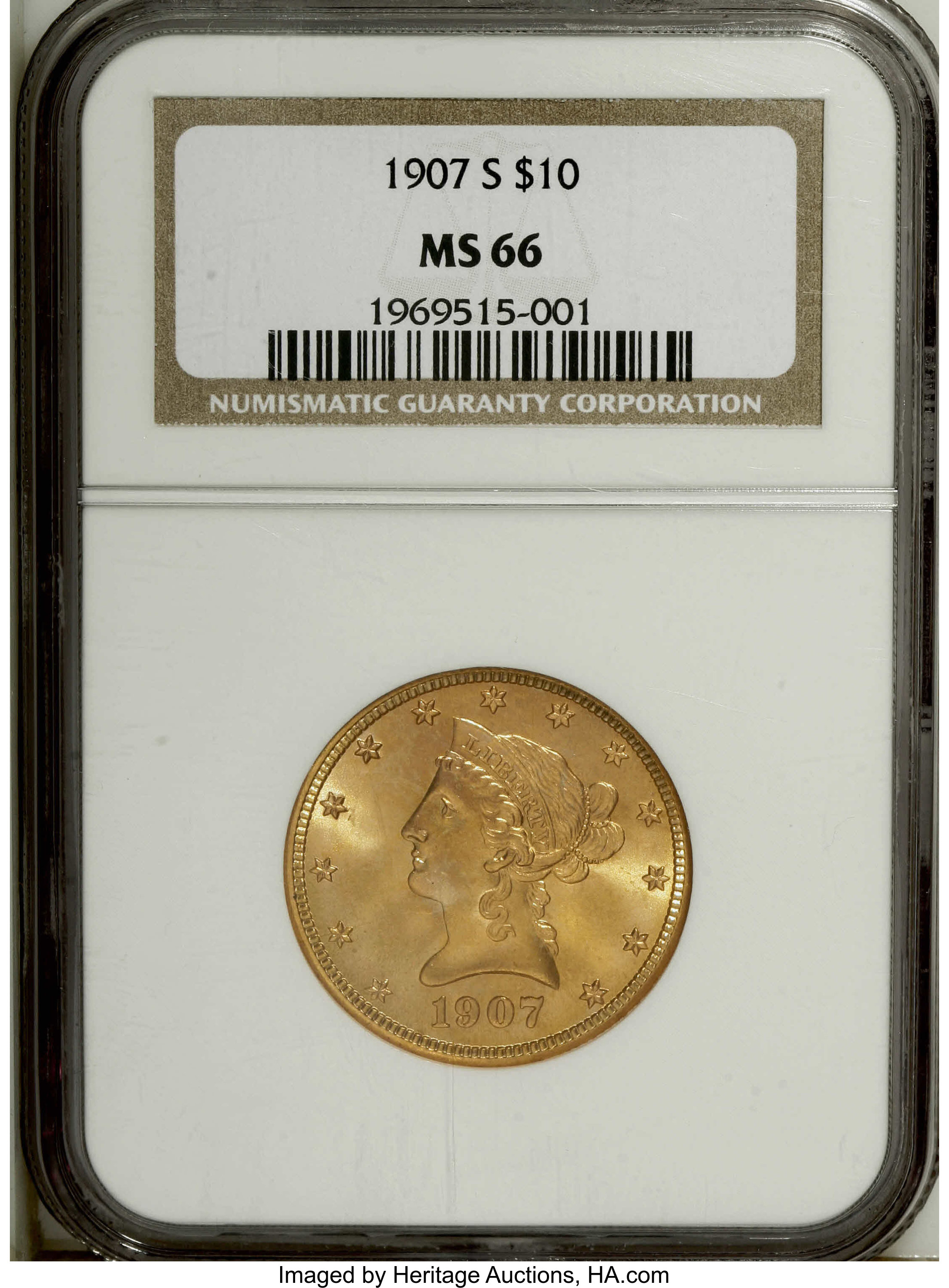 1907-S $10 MS66 thumbnail 8