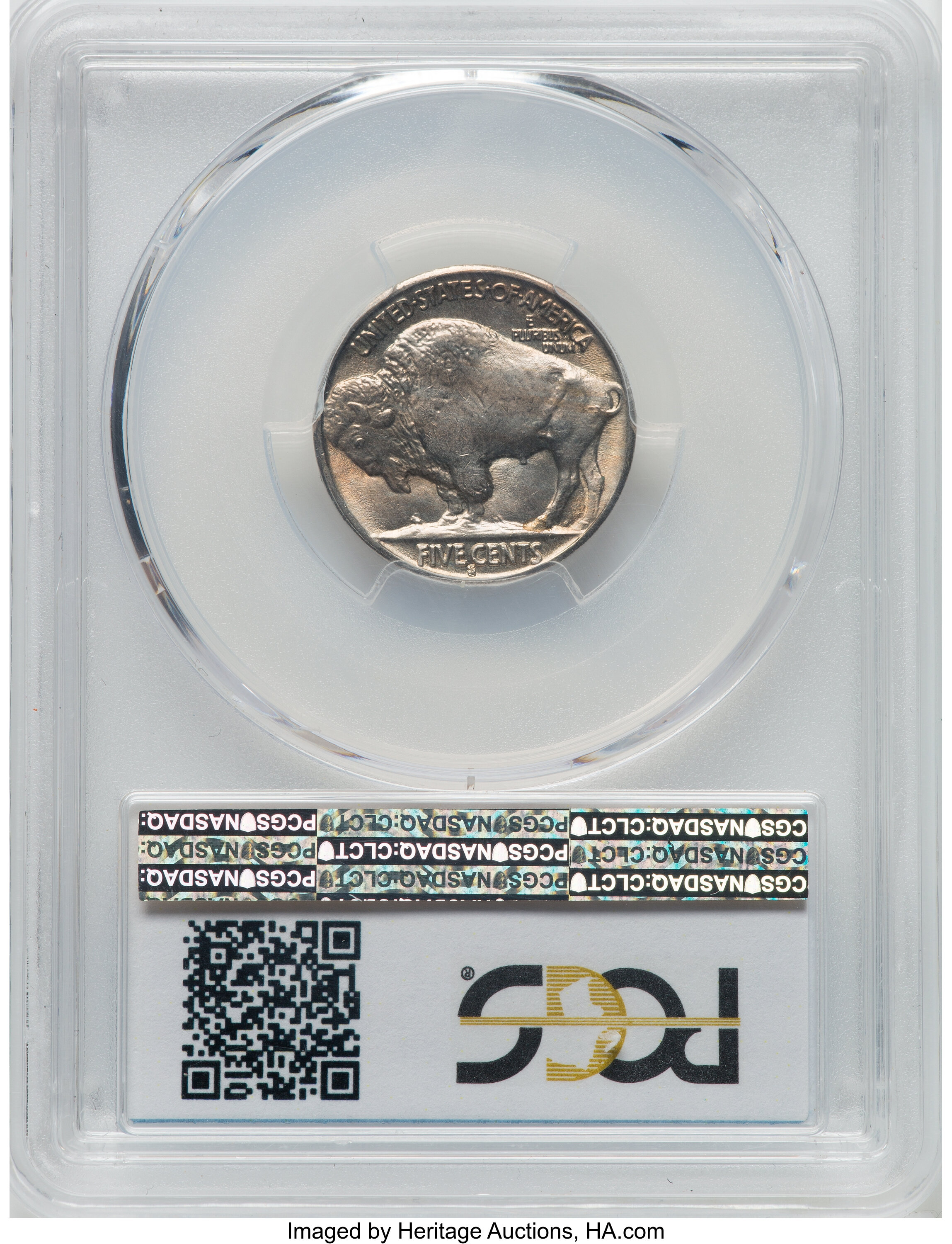 1936-S/S 5c Repunched Mintmark, FS-501 MS60 thumbnail 14