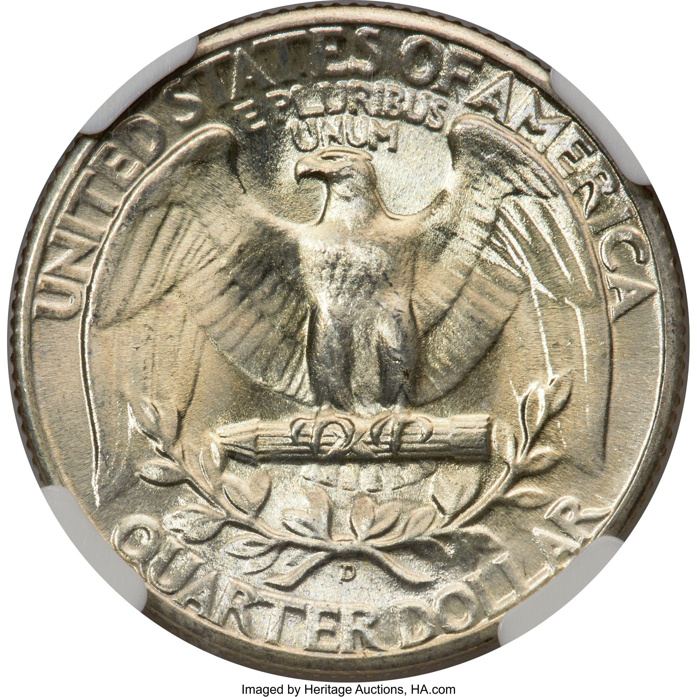 1944-D 25c MS68 thumbnail 3