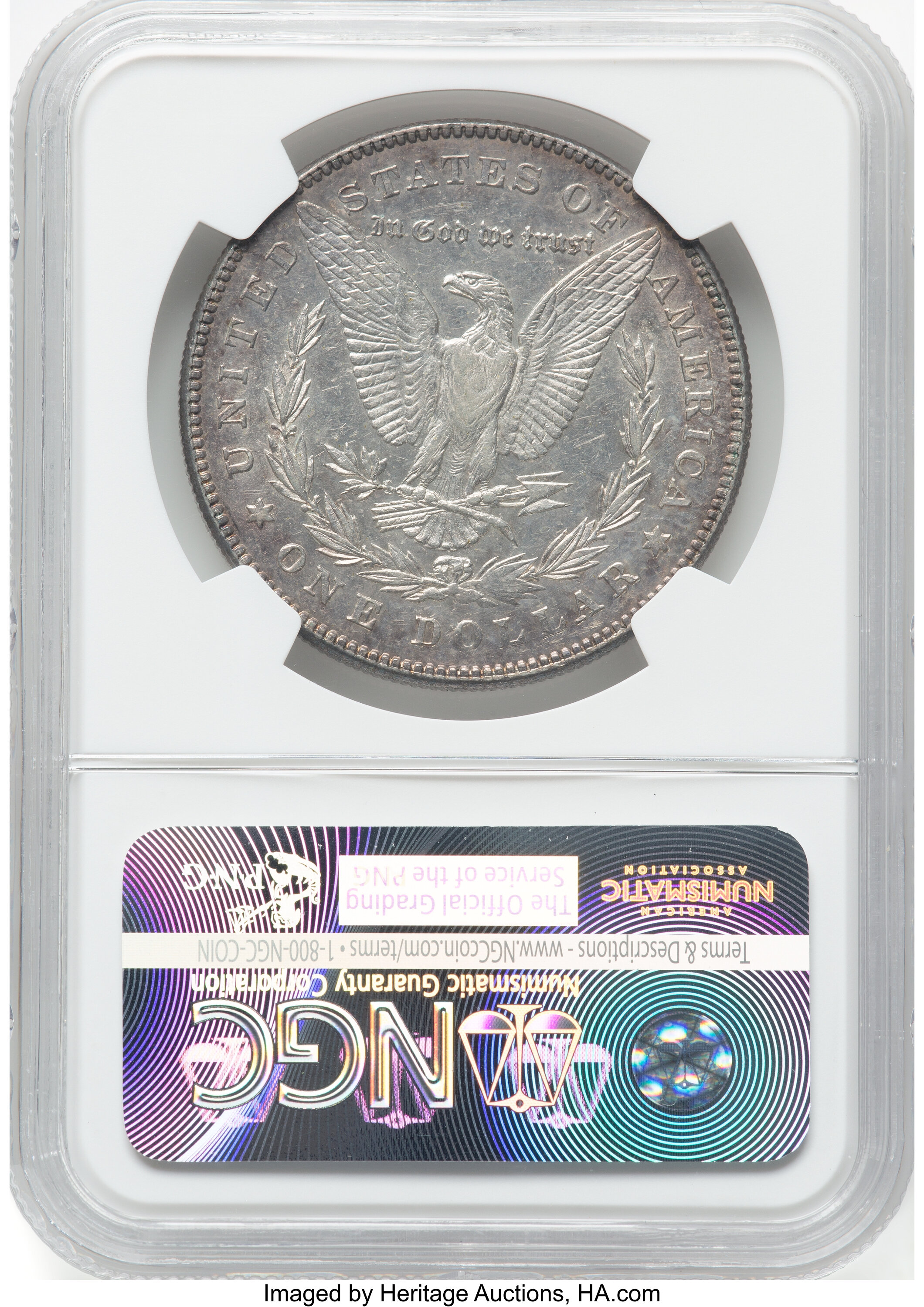 1878 7/8TF $1  Strong, 7/5, VAM-40 XF45 CAC thumbnail 5