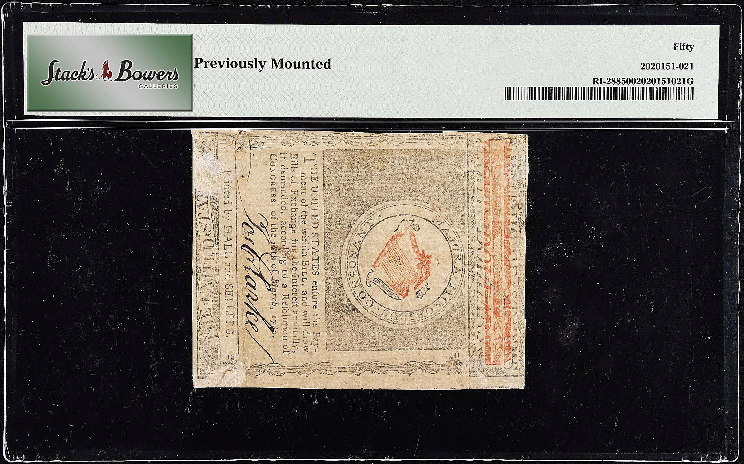 Jul 2, 1780 $8  Rhode Island (Fr. RI288) VF20 thumbnail 13
