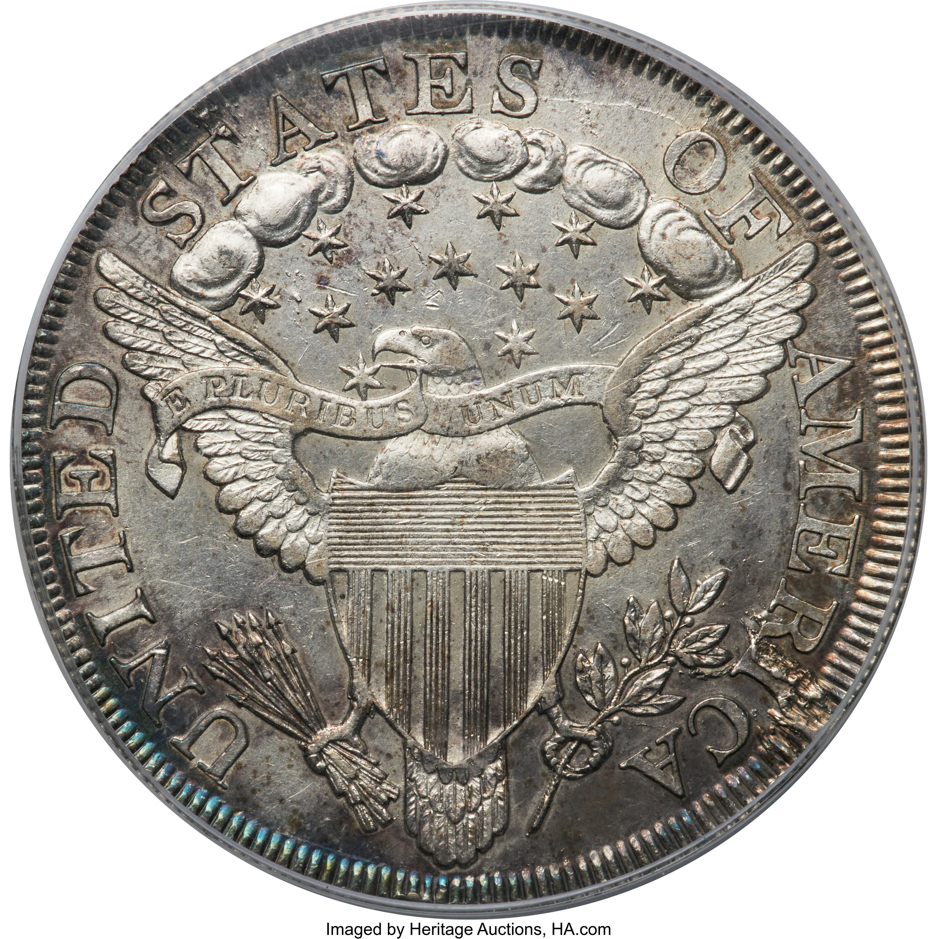 1799/8 $1  13 Stars Reverse, B-1, BB-142 MS66 thumbnail 16