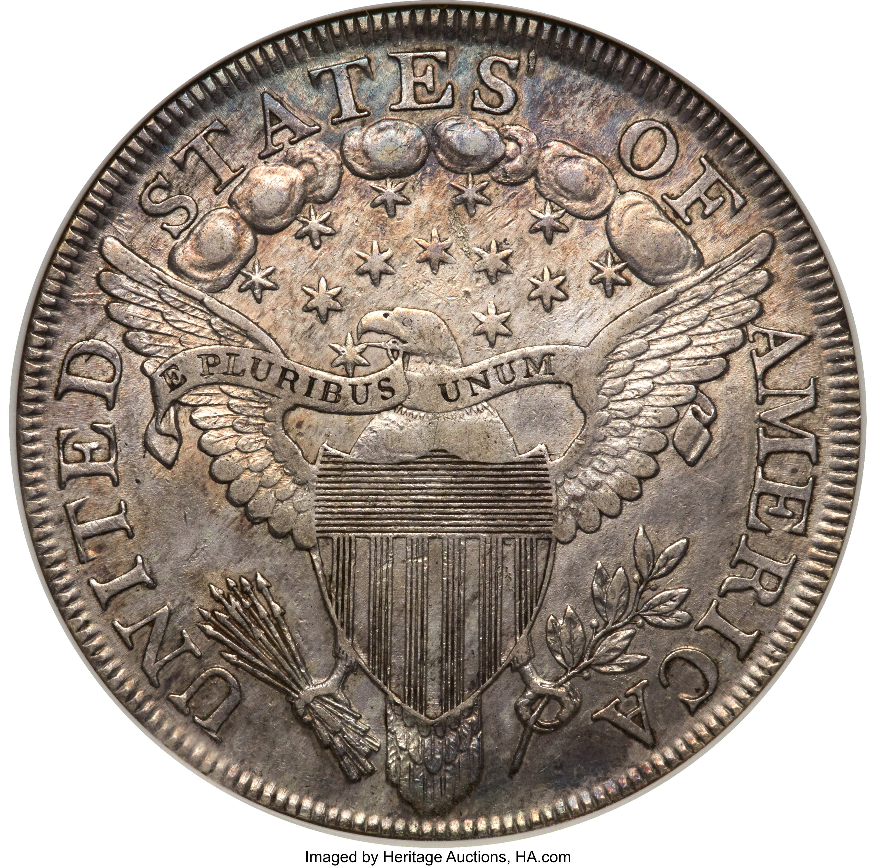 1799 $1  7x6 Stars, B-9, BB-166 MS66 thumbnail 26