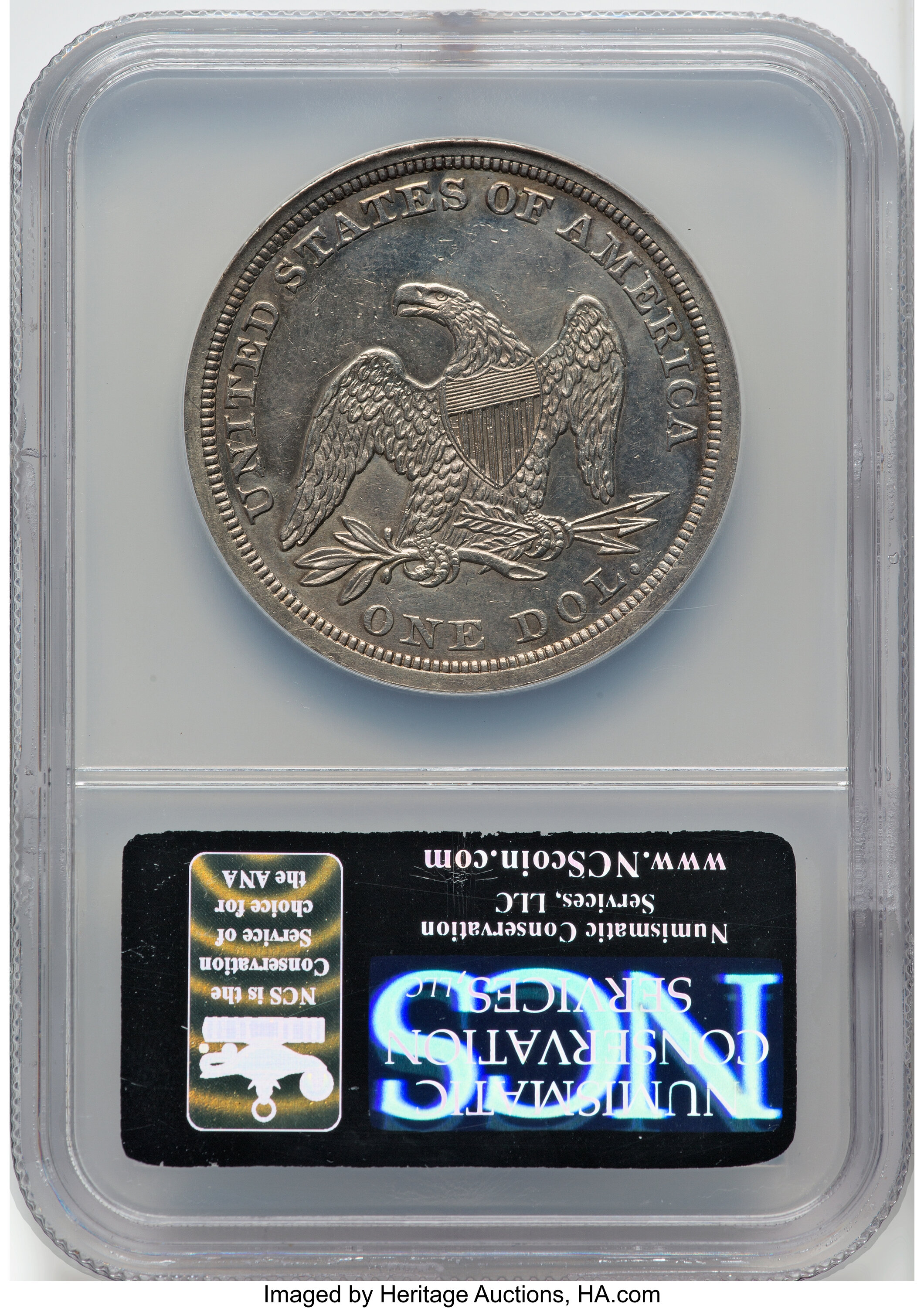 1852 $1  Original VF30 thumbnail 25