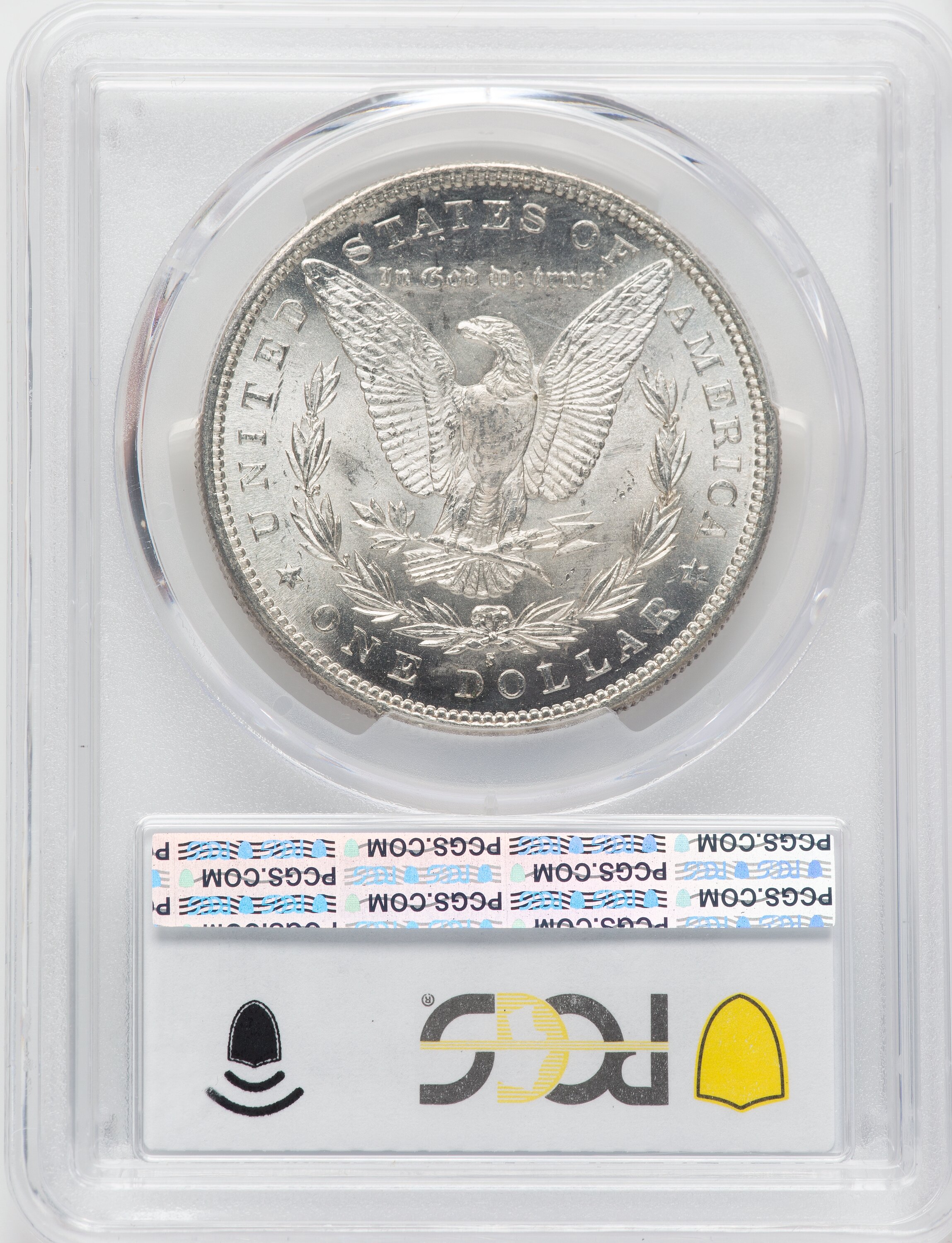 1888-S $1  Monster Gouged Eagle, VAM-13 MS65 thumbnail 2