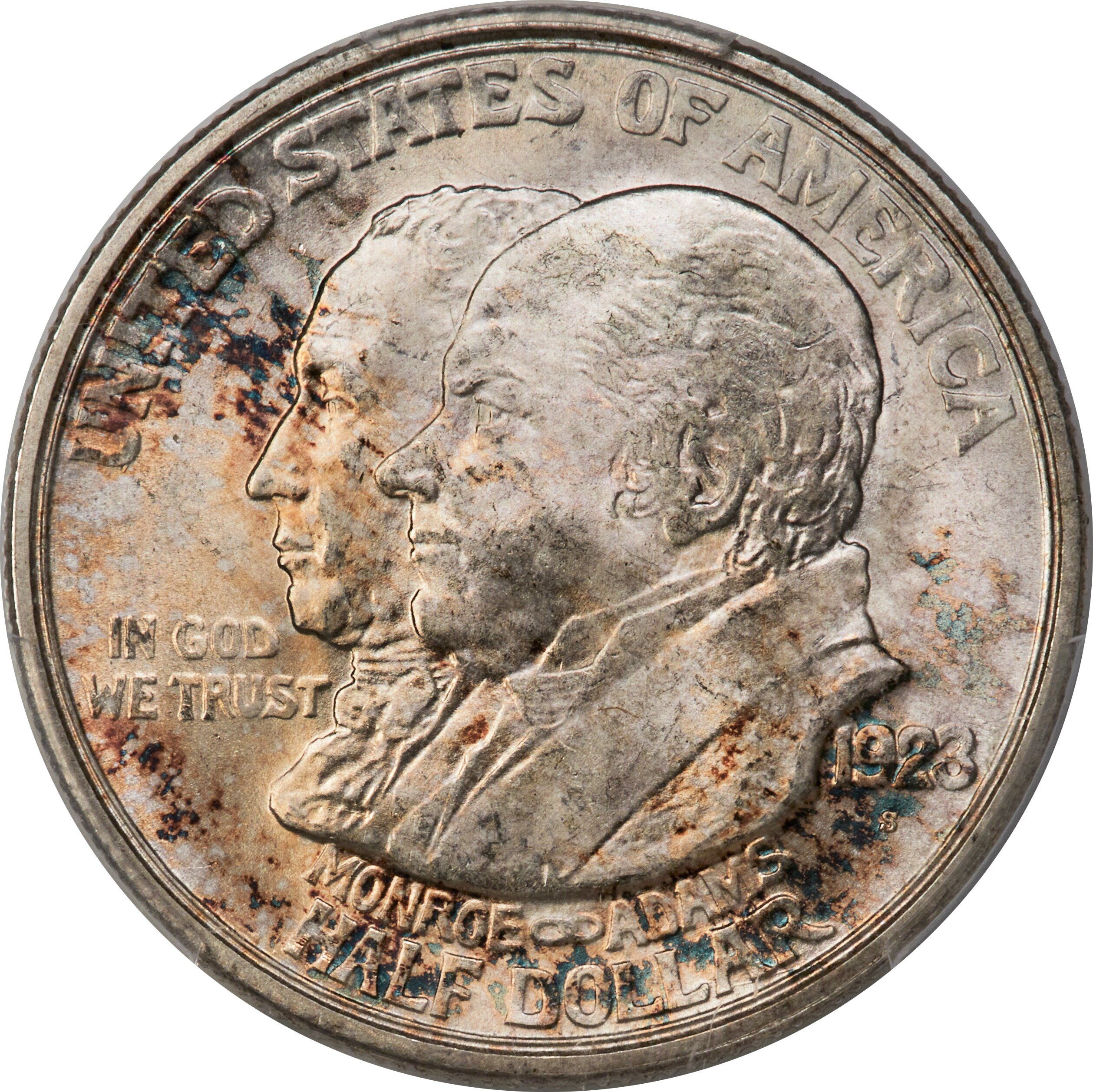 1923-S 50C Monroe MS67 PCGS....