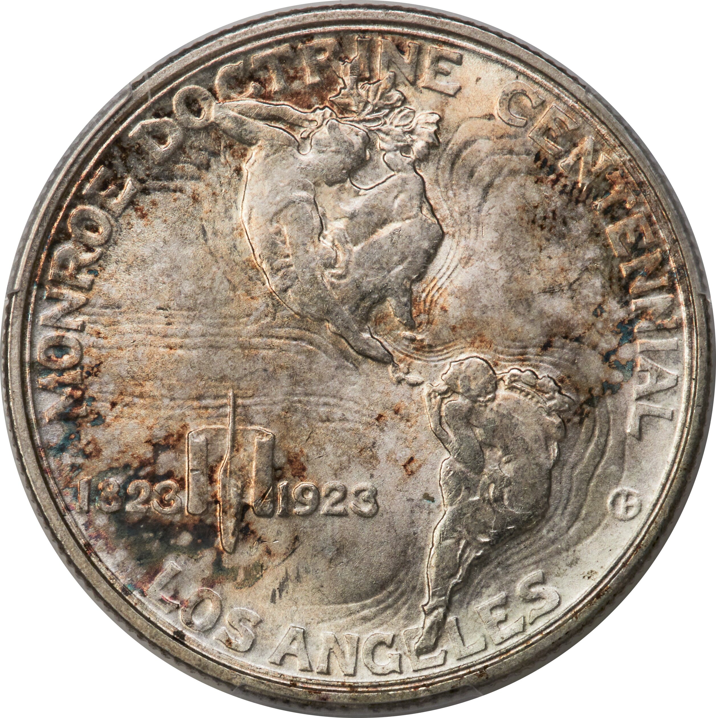1923-S 50c Monroe Doctrine MS67 CAC thumbnail 4