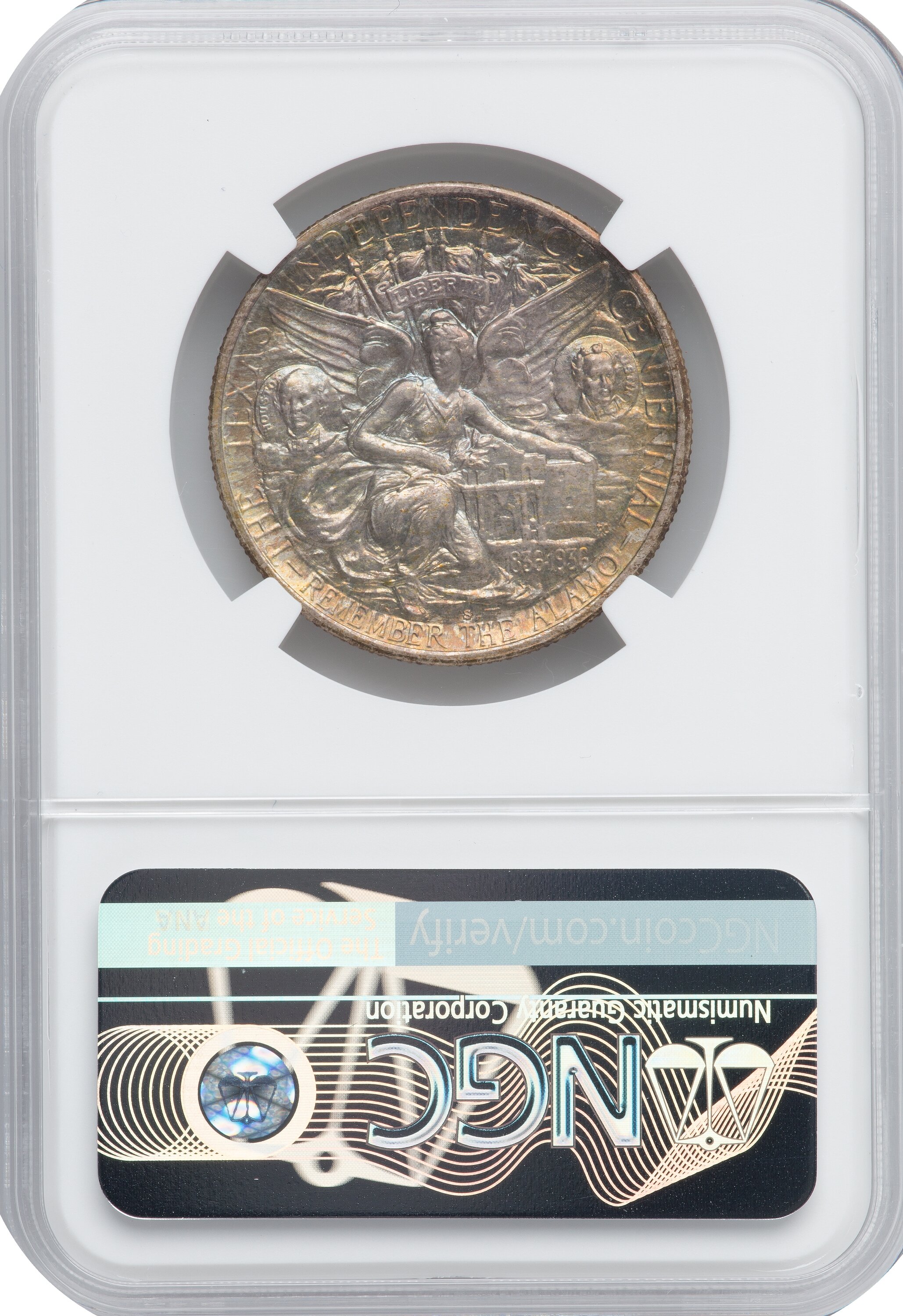 1937-S 50c Texas MS68 CAC thumbnail 4