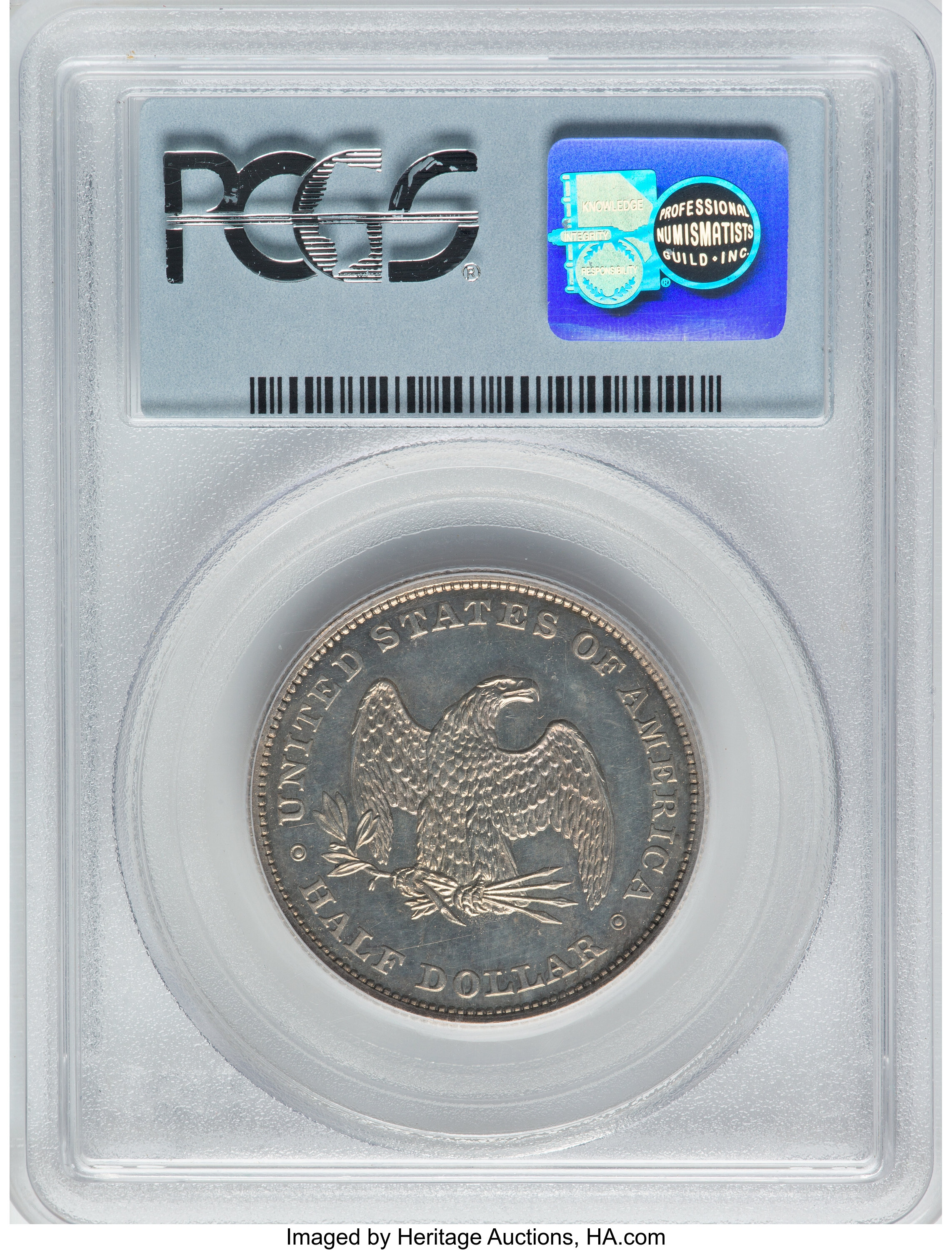 1838 P50c Original, Silver, J-72 PR63 thumbnail 2