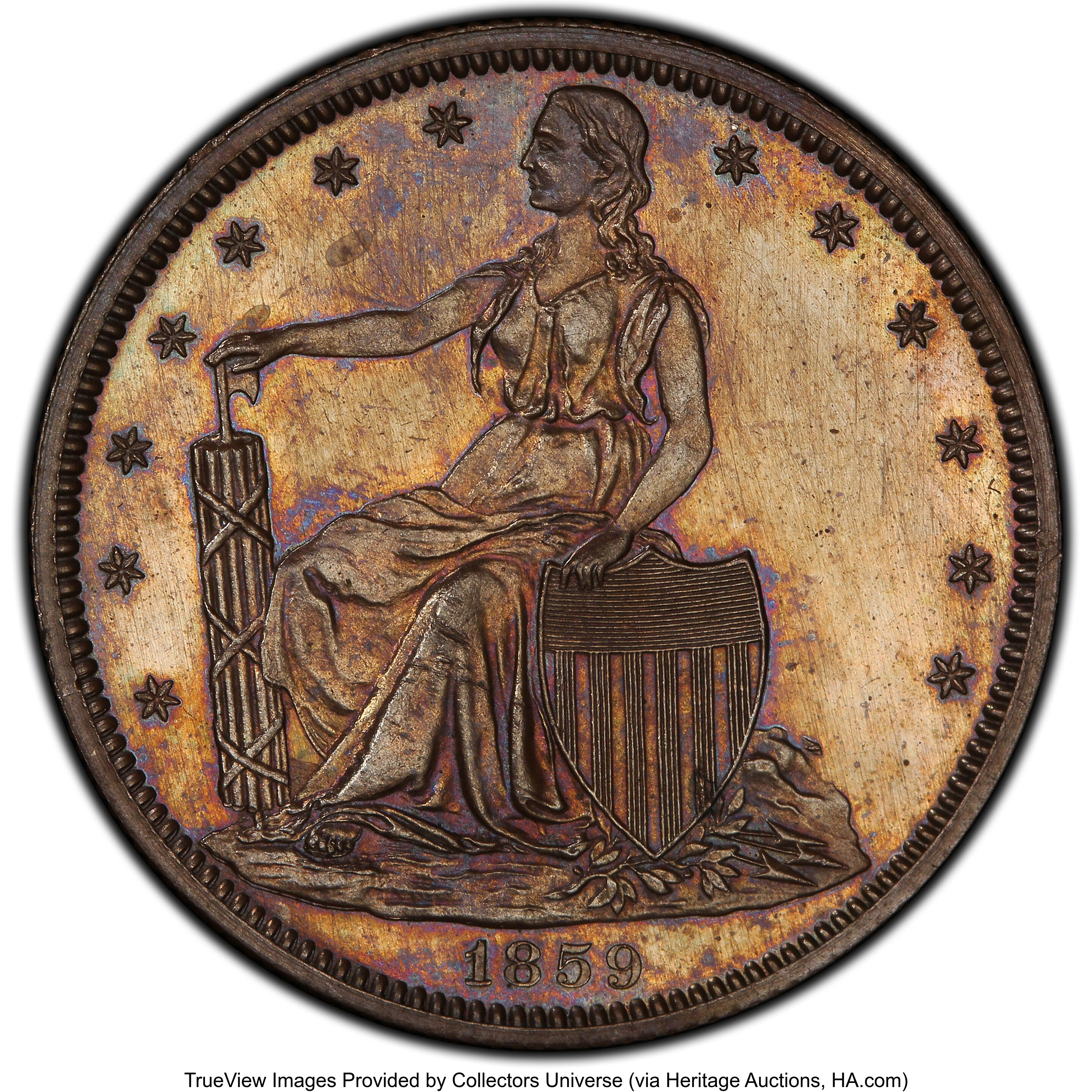 1859 P50c Copper, J-236 PR BN thumbnail 6