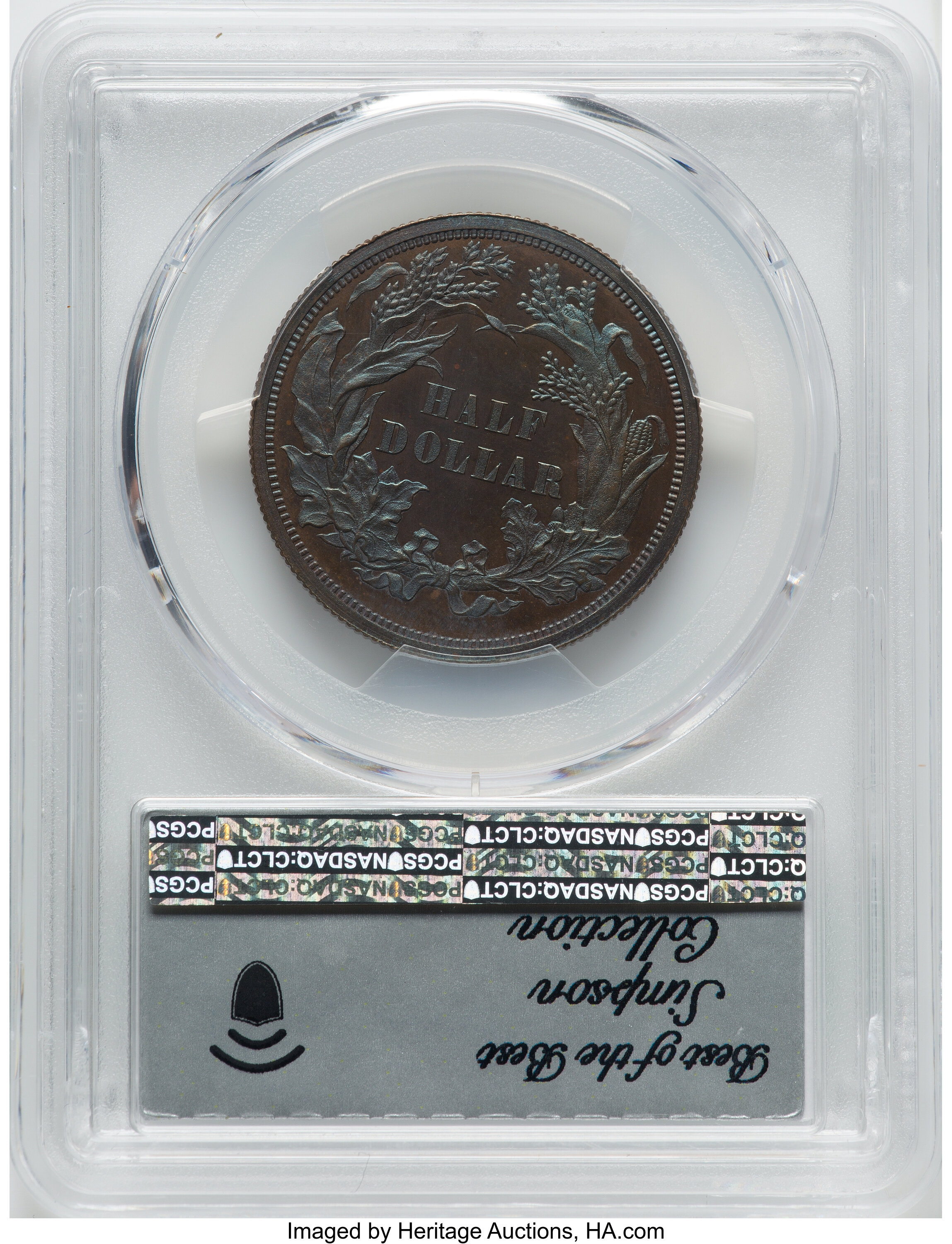 1859 P50c Copper, J-238 PR RB thumbnail 6