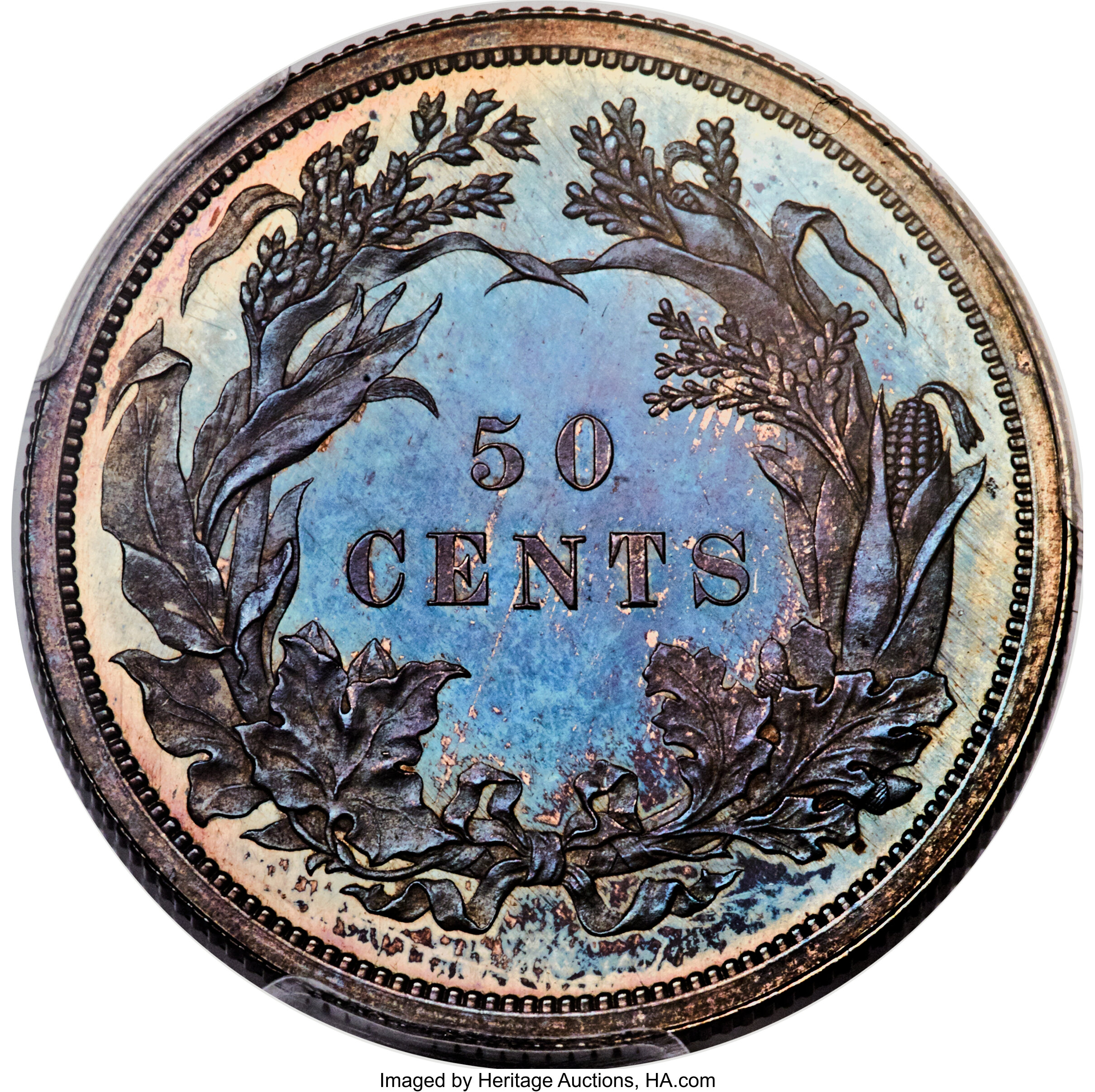 1859 P50c Silver, J-241 PR64 CAC thumbnail 21