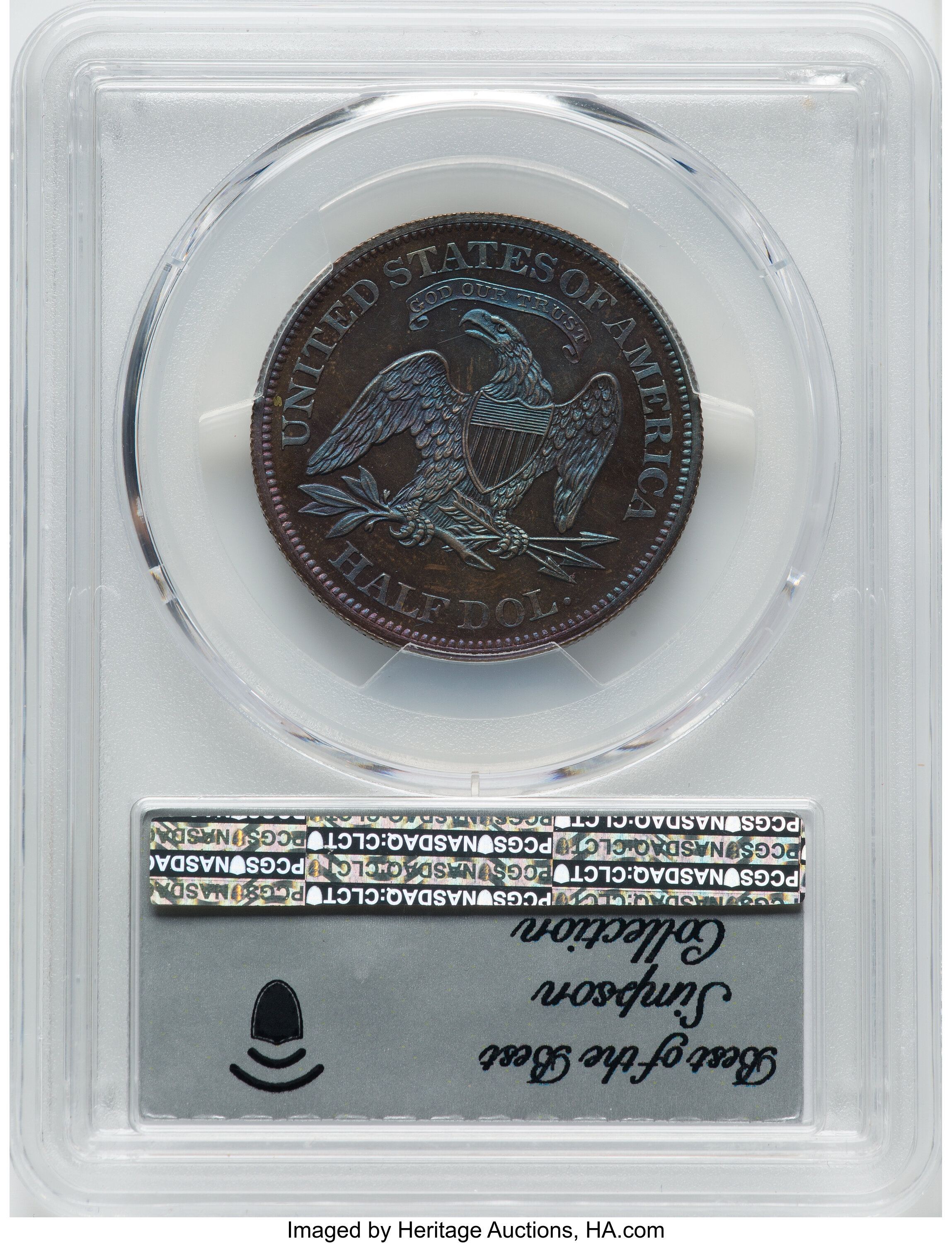 1863 P50c Copper, J-339 PR BN PR66 BN thumbnail 2