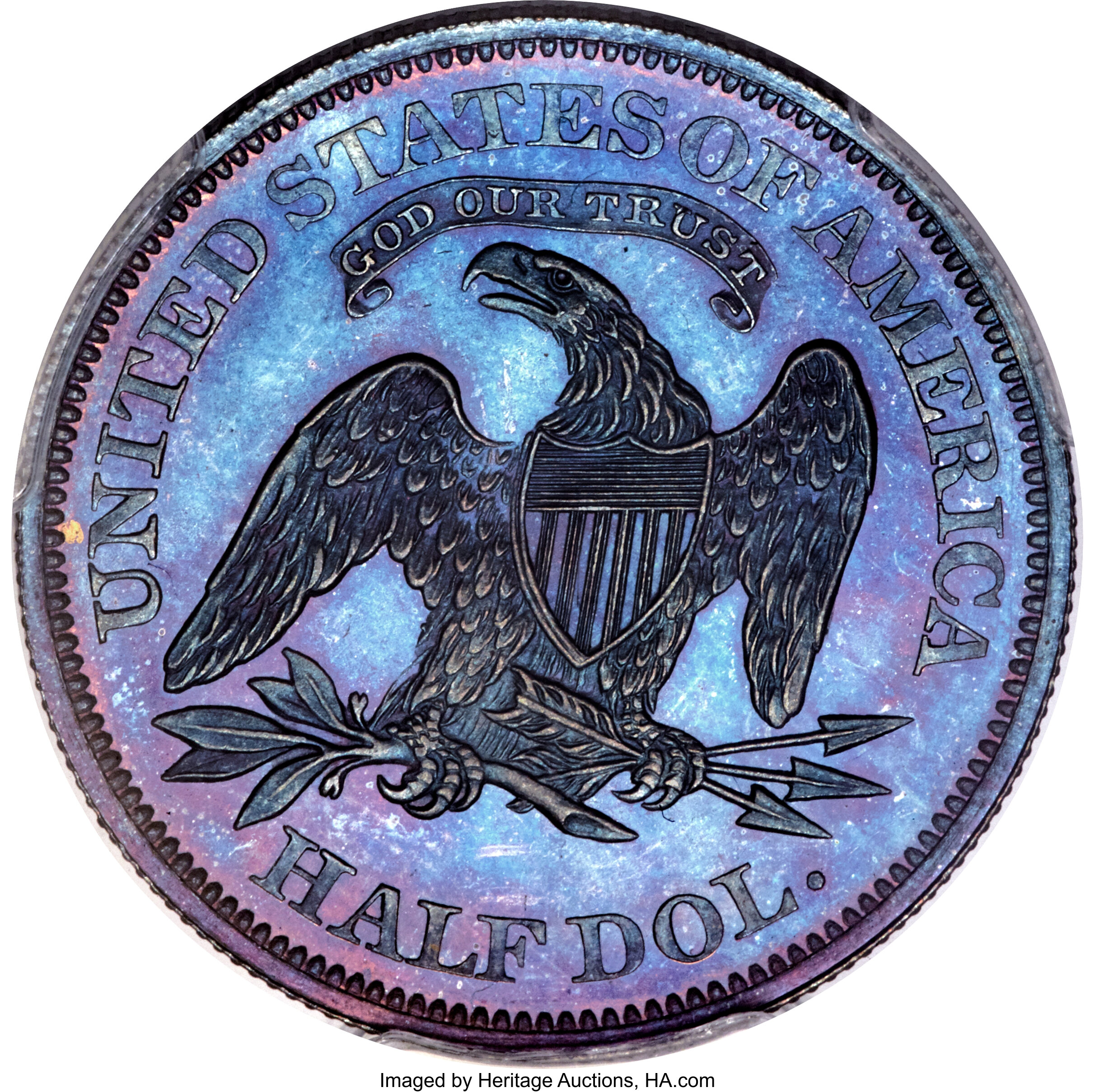 1863 P50c Copper, J-339 PR BN PR66 BN thumbnail 3