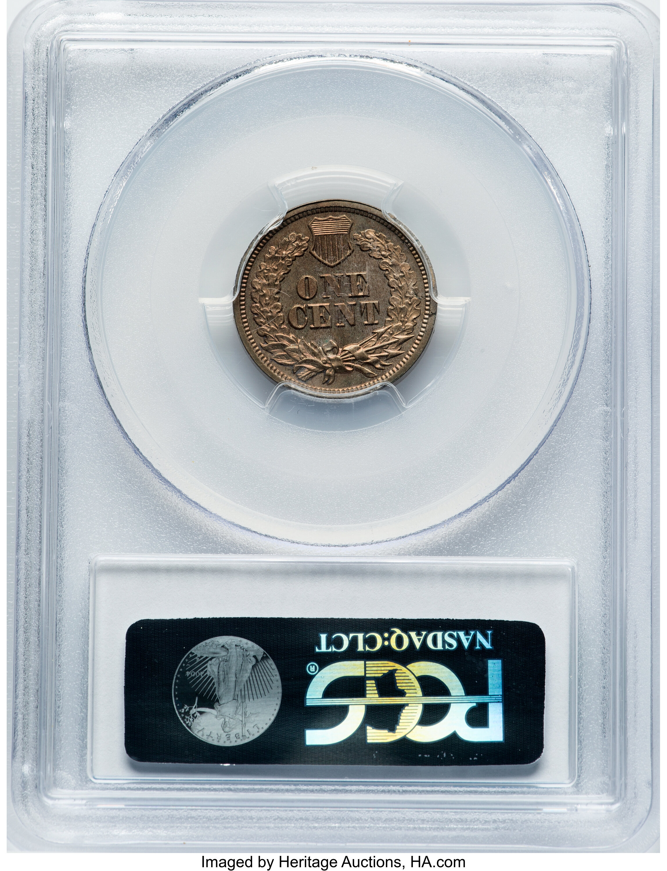 1865 P1c Copper-Nickel, J-404 AU58 thumbnail 10