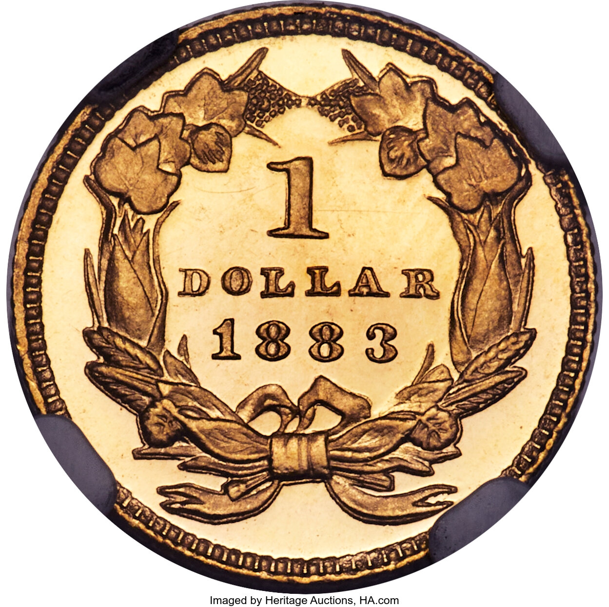 1883 G$1 PR DCAM PR62 DCAM CAC thumbnail 11