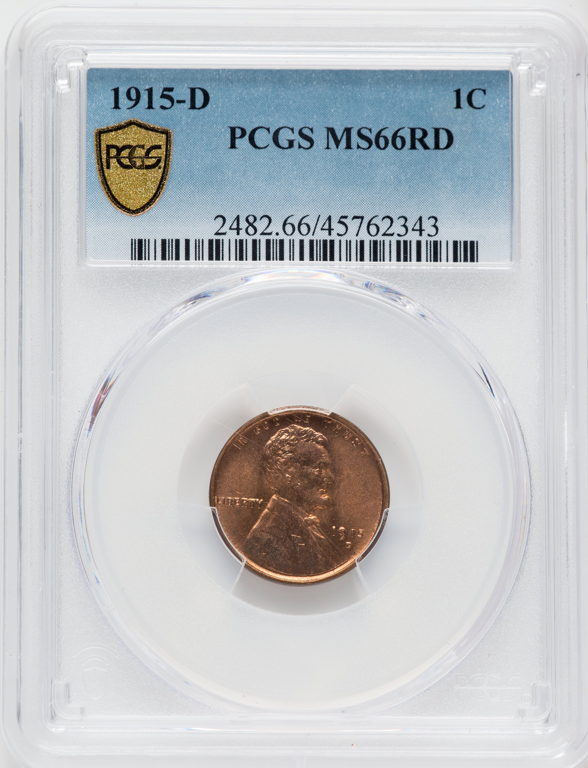1915-D 1c MS RD MS66 RD thumbnail 8