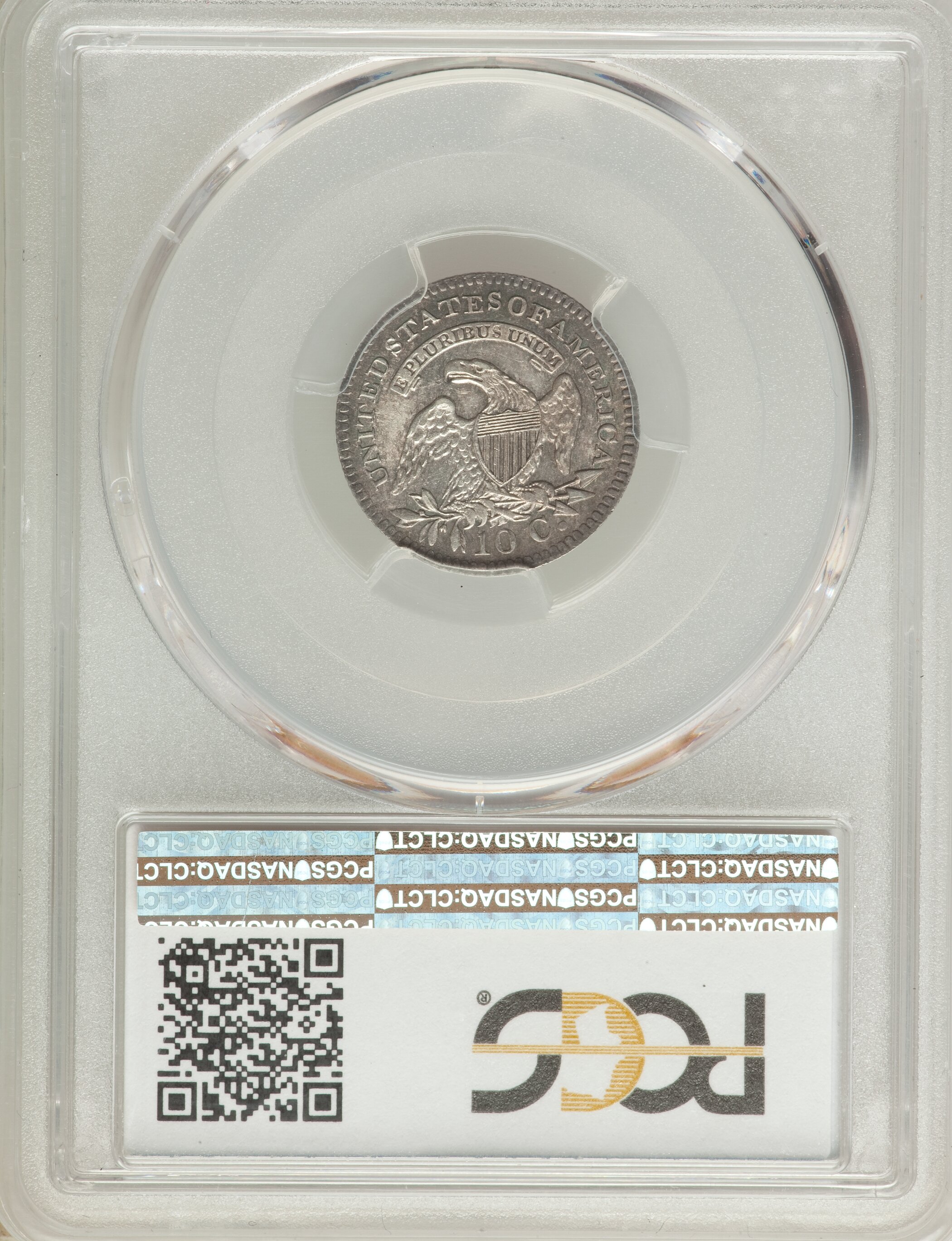 1821 10c Large Date, JR-7 G4 thumbnail 14