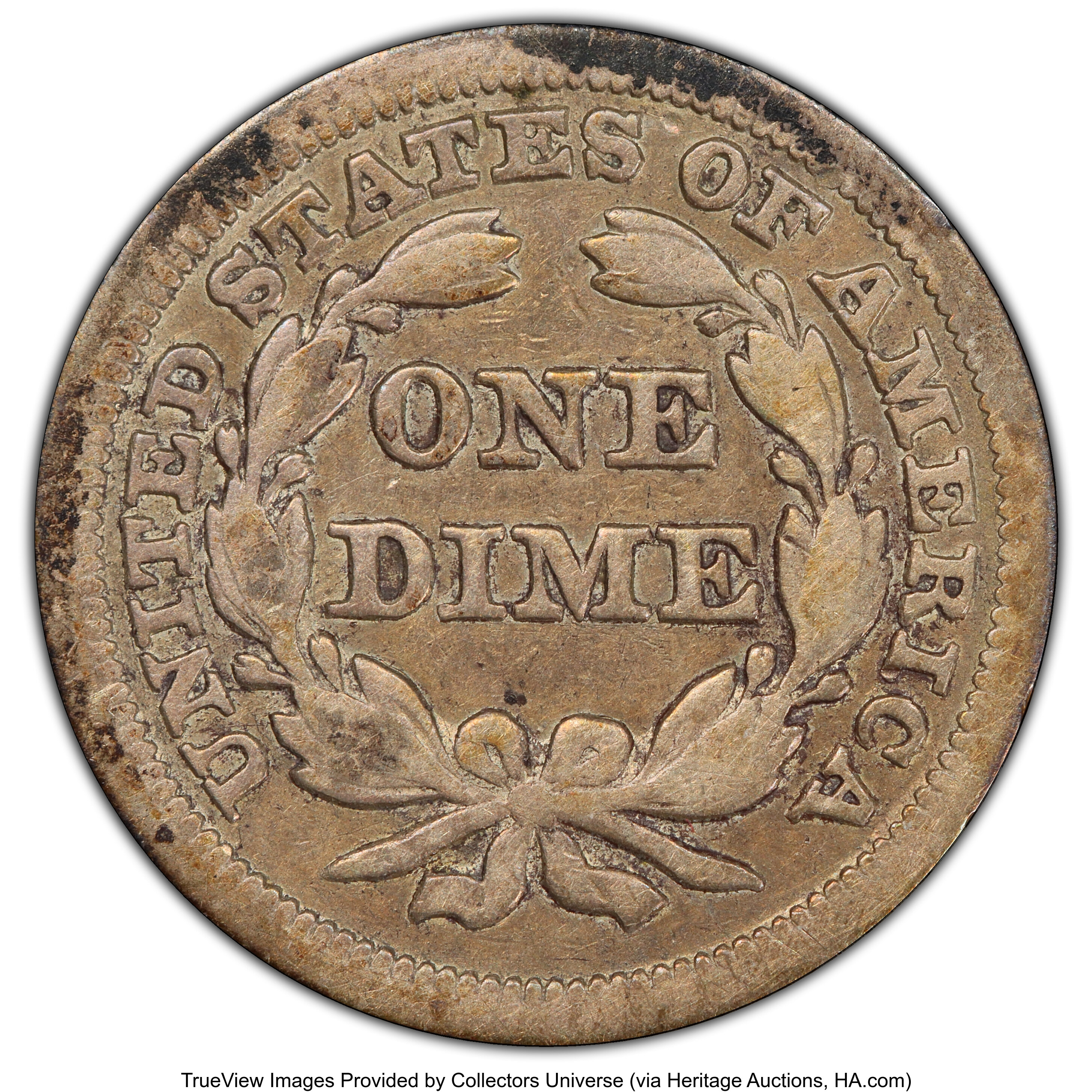 1846 10c VF25 thumbnail 3