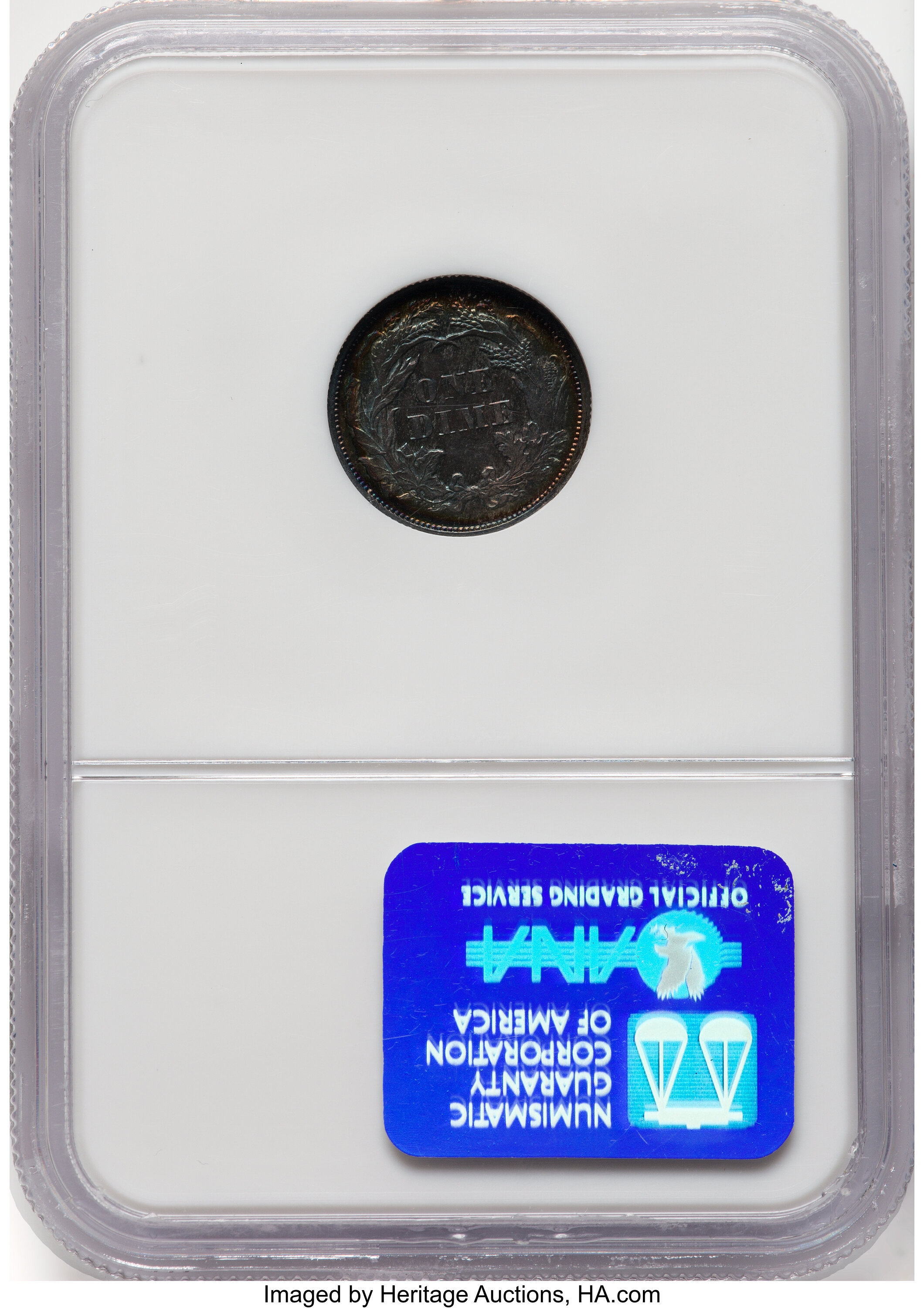 1869 10c PR67 thumbnail 2