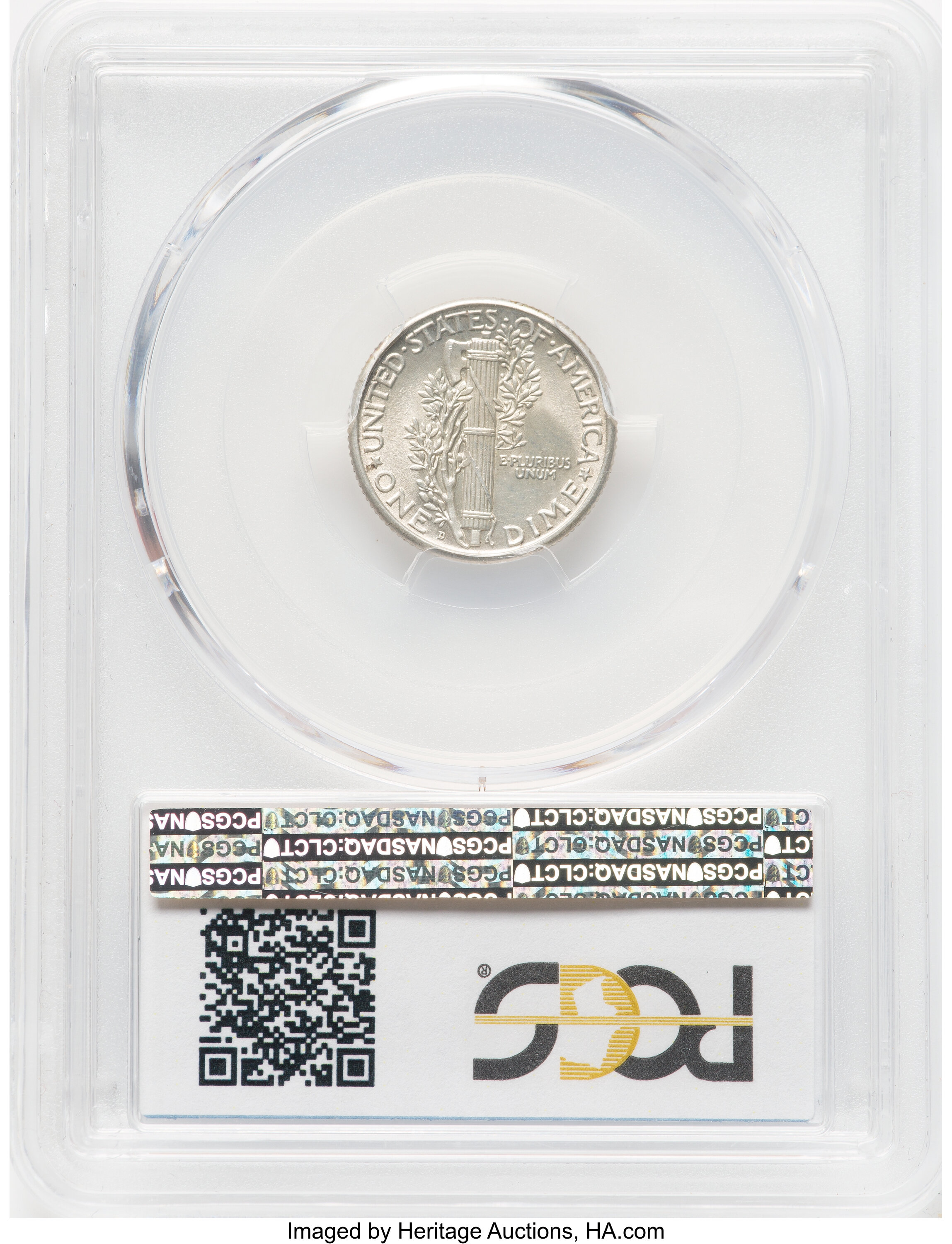1927-D 10c MS FB MS63 FB thumbnail 3