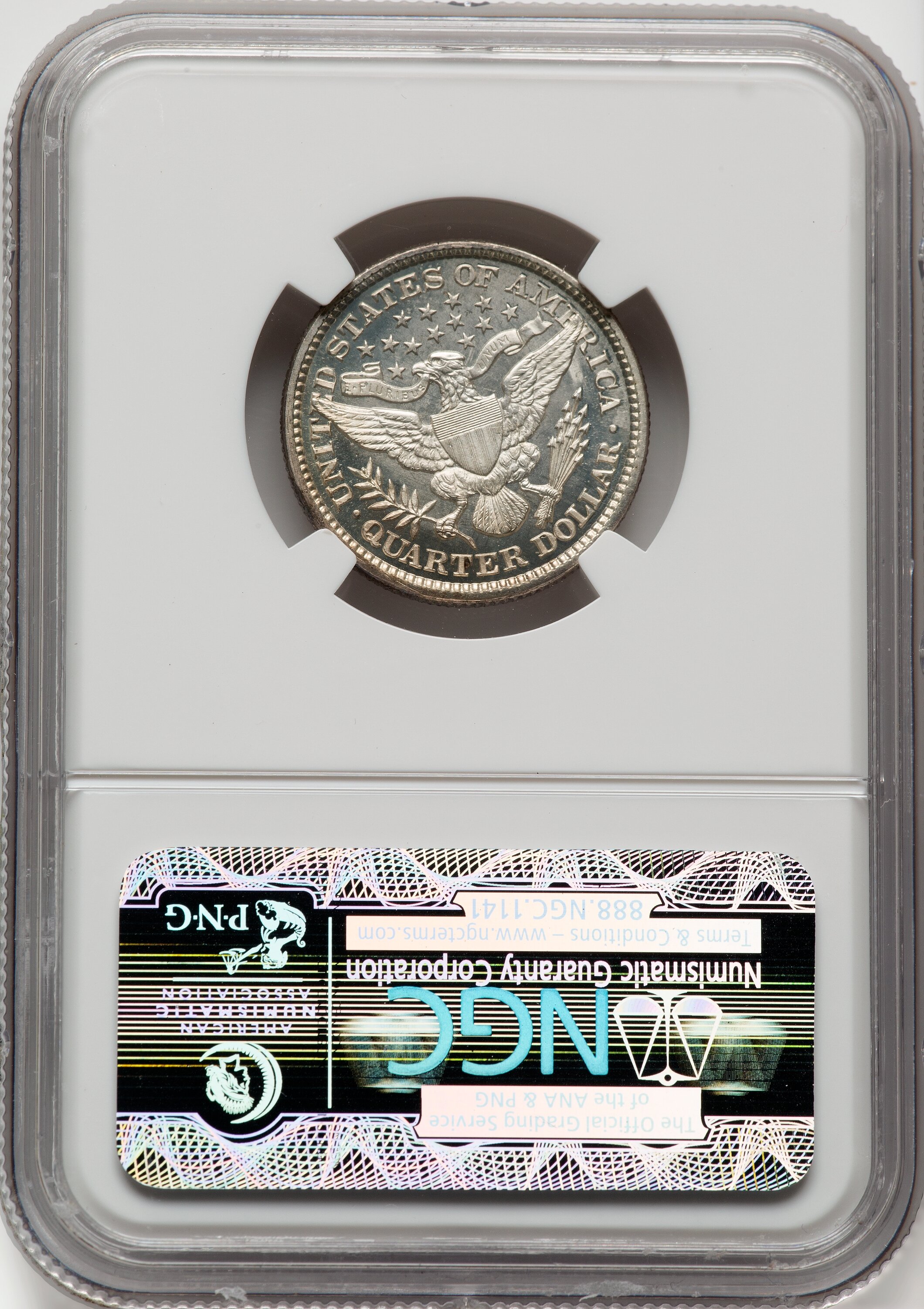 1897 25c PR66 CAC thumbnail 3