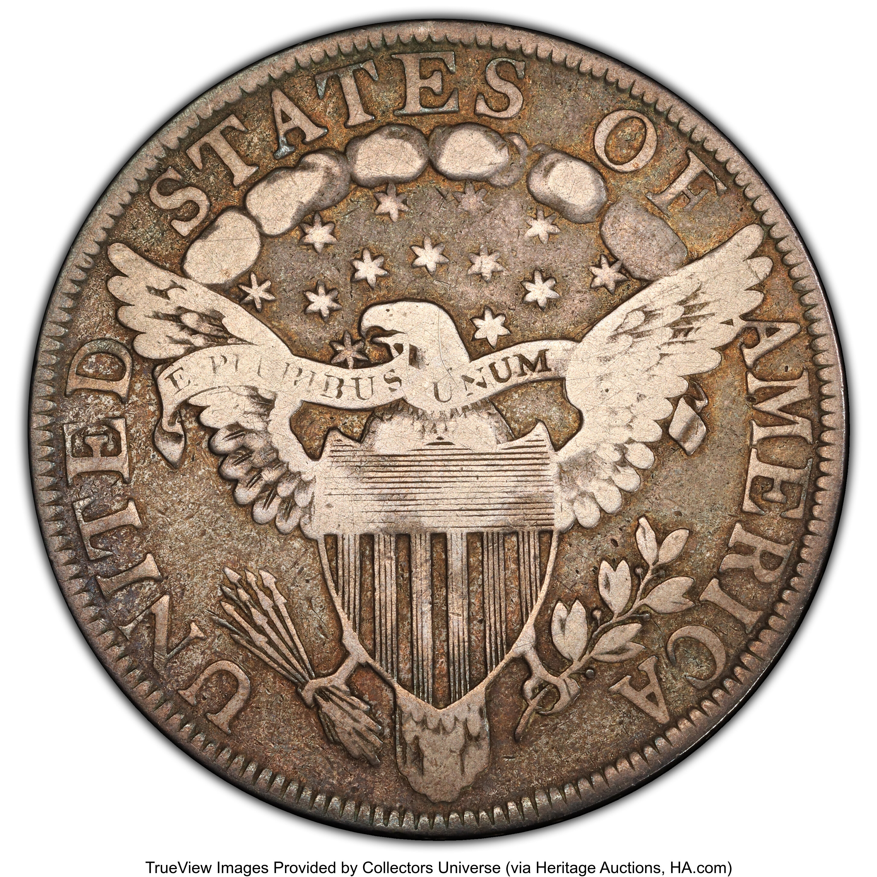1802 50c O-101 F12 CAC thumbnail 3