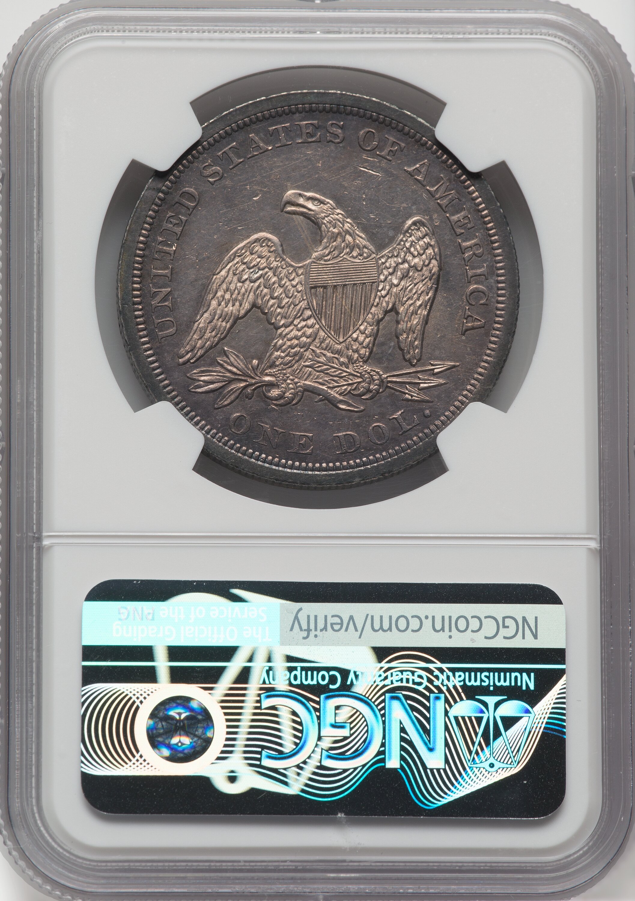 1849 $1 MS65 thumbnail 18
