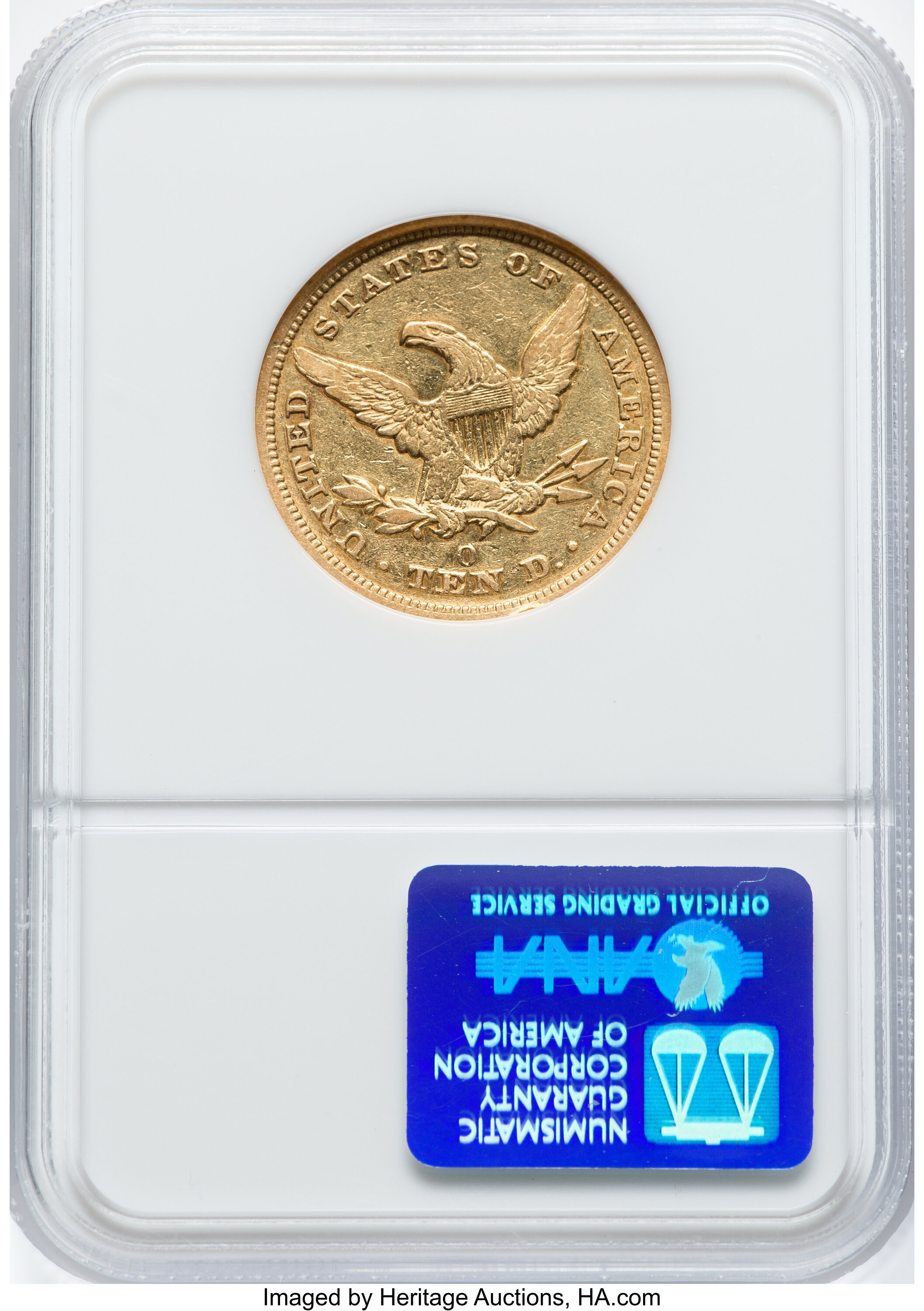 1846-O $10 VF30 thumbnail 2